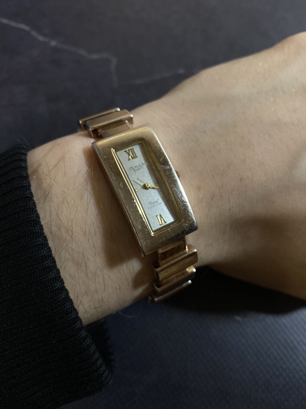 Jewelry × Vintage Elegant Quartz Gold-Tone Dress Watch Japanese Brand Size ONE SIZE - 13 Thumbnail