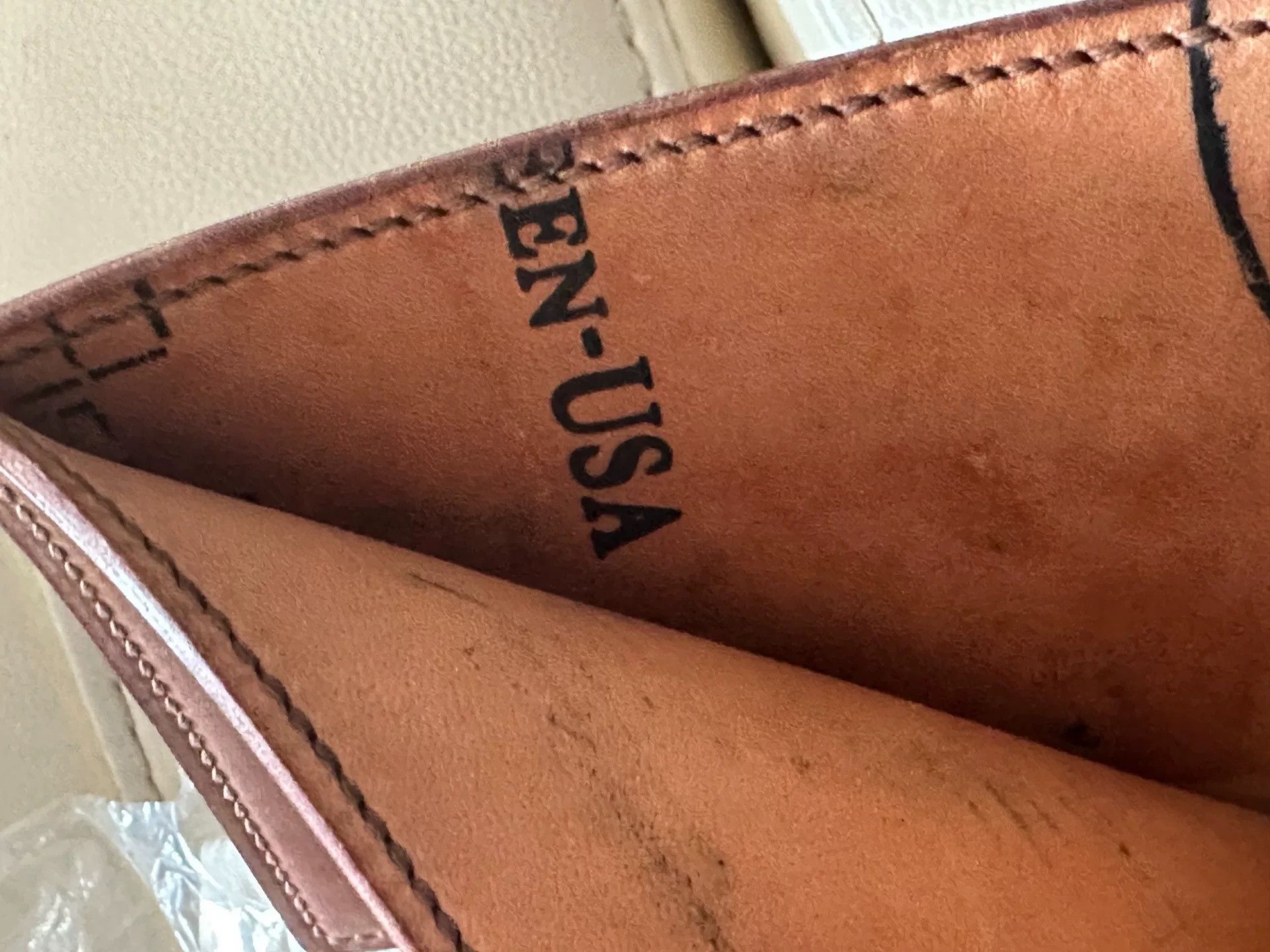 Ashland Leather Horween Leather Wallet, Made in USA Size ONE SIZE - 1 Thumbnail
