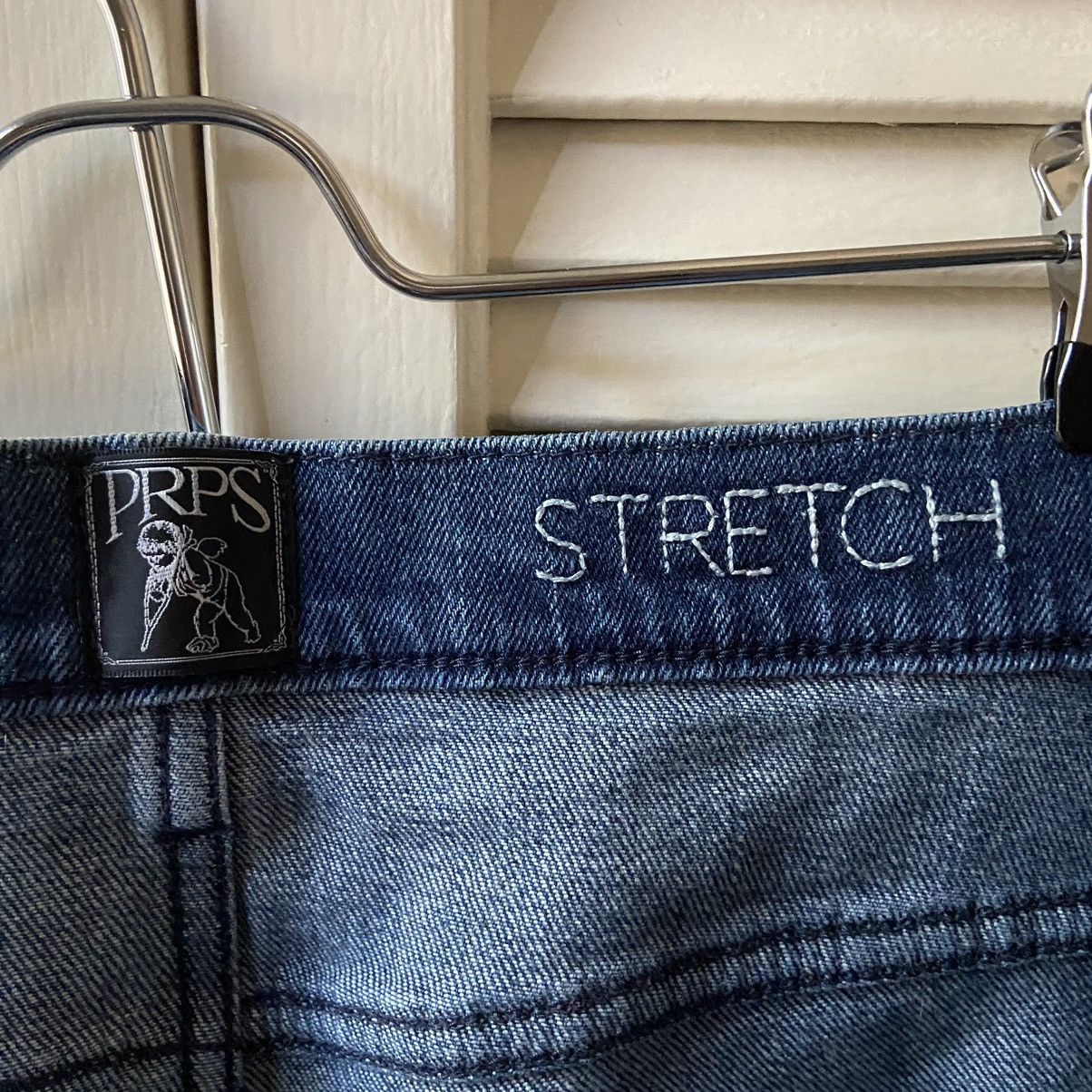 Prps PRPS Stretch Slim Blue Denim Jeans Pants Faded Color Dri Size US 33 - 7 Thumbnail