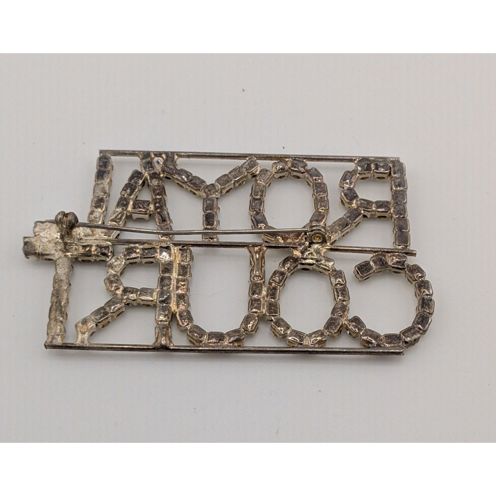 Other Vintage Royal Court Rhinestone Silver Tone Brooch Size ONE SIZE - 6 Thumbnail