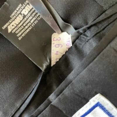 Yves Saint Laurent YVES SAINT LAURENT Mens Size 46 Wool Union Made Jacket Sport Size 46R - 10 Thumbnail