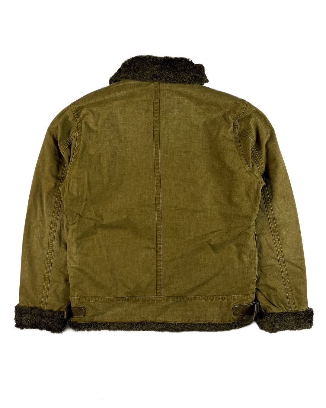 Japanese Brand Vintage Johnbull Kojima B-3 Fleece Jacket Size US L / EU 52-54 / 3 - 5 Thumbnail
