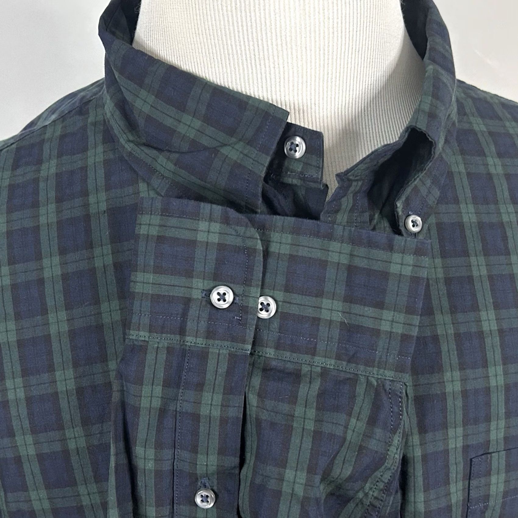 Brooks Brothers Brooks Brothers 2XL Casual Button Down Shirt Green Plaid 100% Cotton Button-Front Shirt Mens Regular Short Description: Vintage No Size US XXL / EU 58 / 5 - 4 Thumbnail