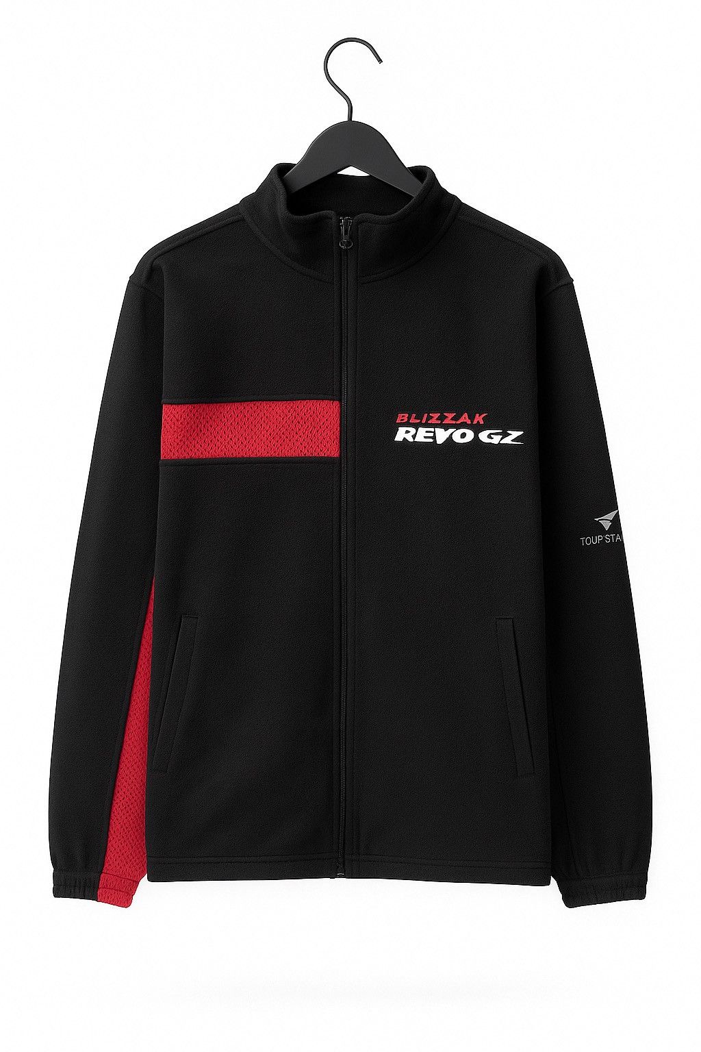 Vintage Vintage Bridgestone Blizzak Revo GZ Fleece Jacket Motorsport Size US L / EU 52-54 / 3 - 1 Thumbnail