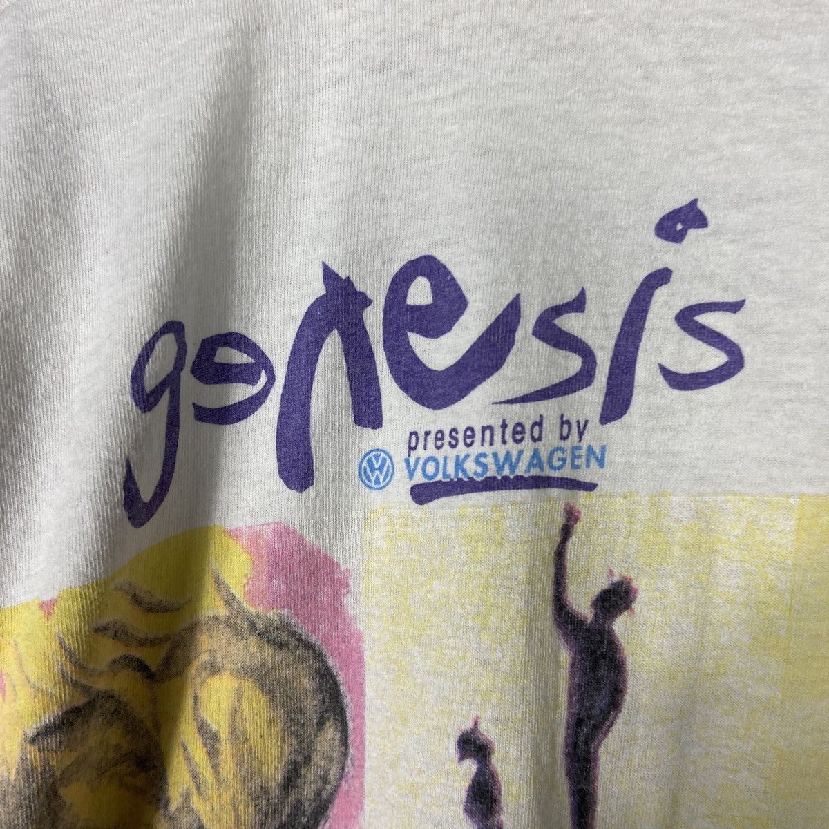 Band Tees Vintage 1992 Genesis by Volkswagen Band T-shirt Size US XL / EU 56 / 4 - 9 Thumbnail