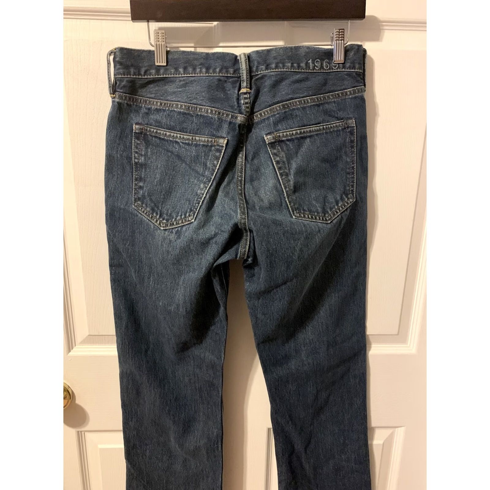 Gap Gap Mens Jeans 31x30 Straight Denim Blue #2165 Adult Regular Size Type Jeans Blue Gap Mens 31x30 Straight Standard Leg Denim Blue Jeans Mens Size US 31 - 4 Thumbnail