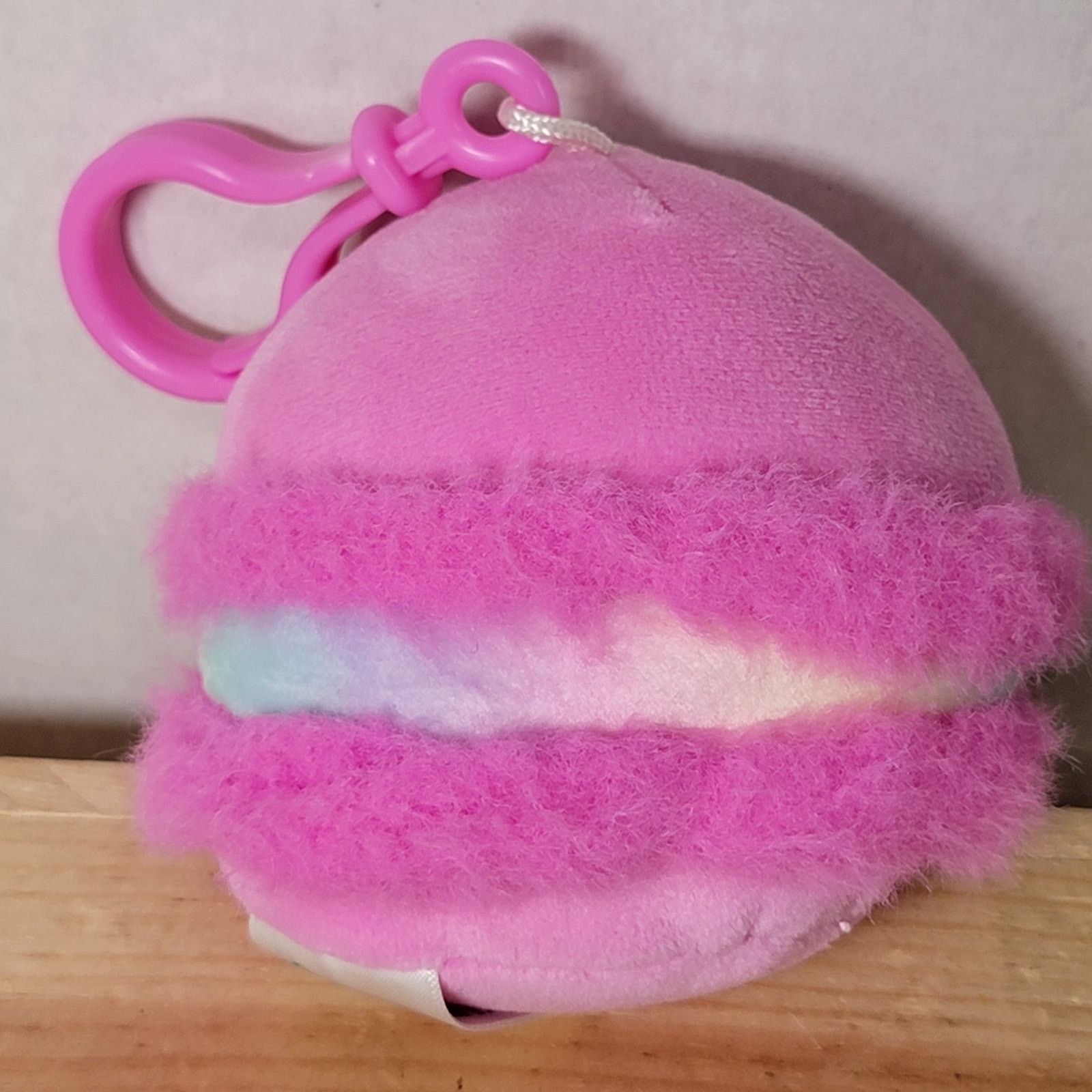 Other Squishmallows Middy the Macaron Pink Plush Clip Size ONE SIZE - 2 Thumbnail