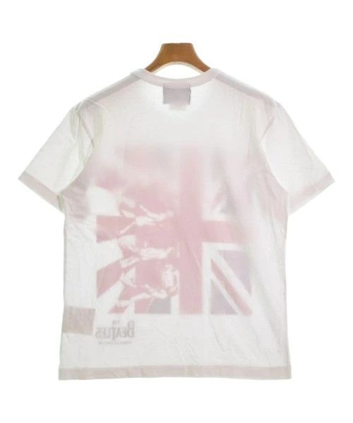 Comme des Garcons T-Shirts Flag Print Short Sleeve Crew Neck White Size US L / EU 52-54 / 3 - 2 Thumbnail