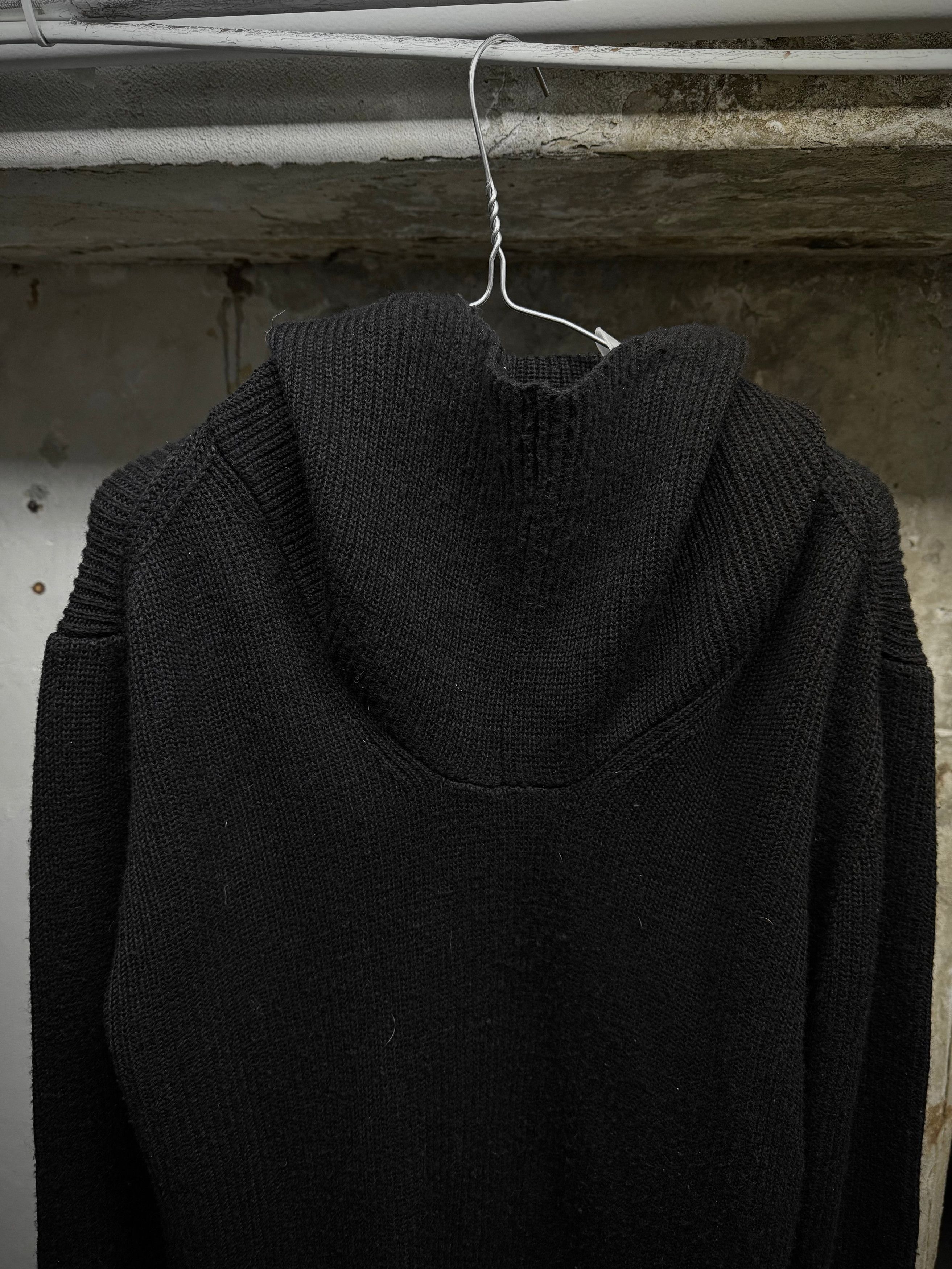 The Viridi-anne Viridi-Anne Oversized Hooded Wool Knit Size US XXL / EU 58 / 5 - 5 Thumbnail