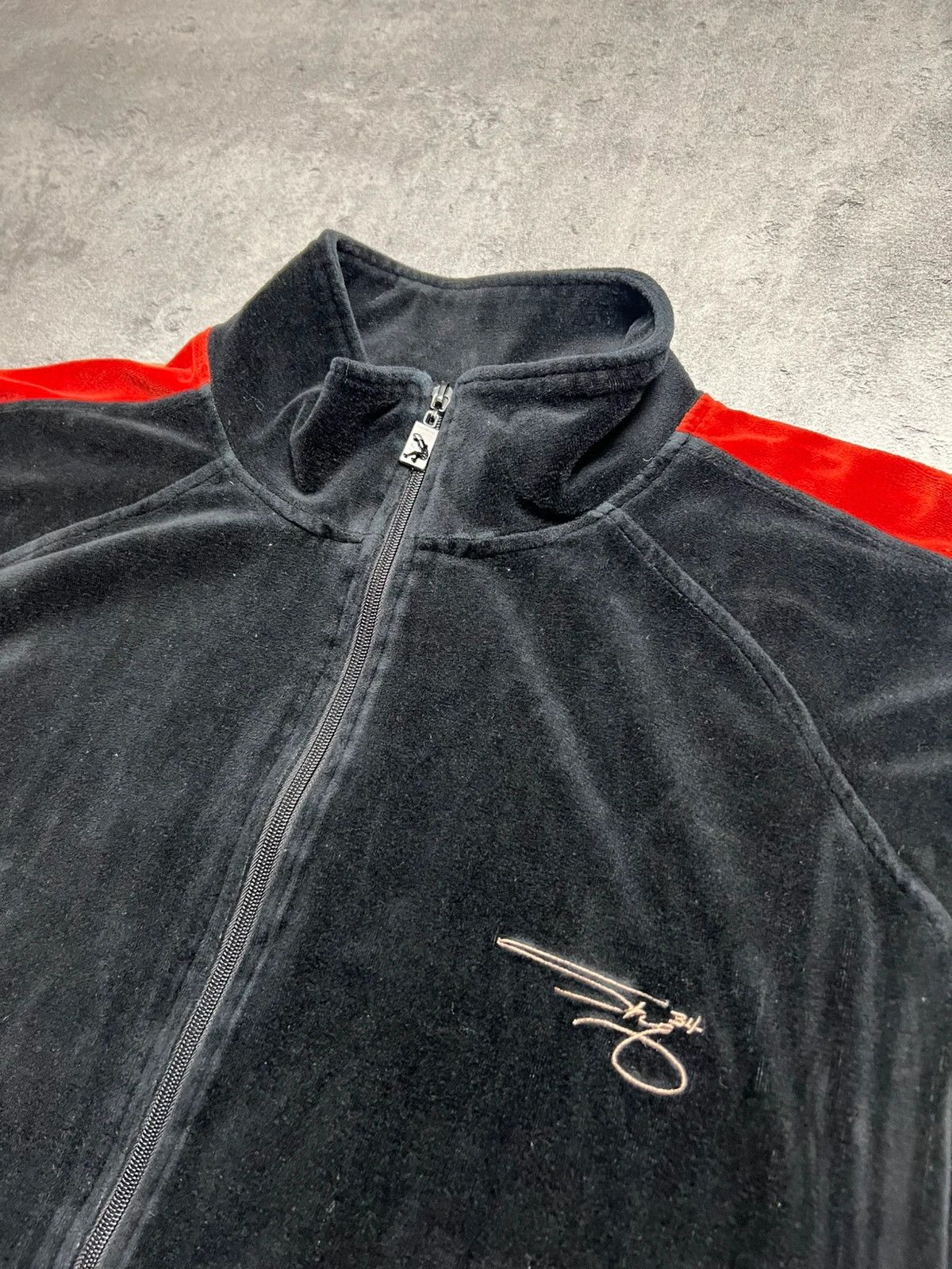 Other black velvet shaq o neal zip up hoodie Size US XXL / EU 58 / 5 - 2 Thumbnail