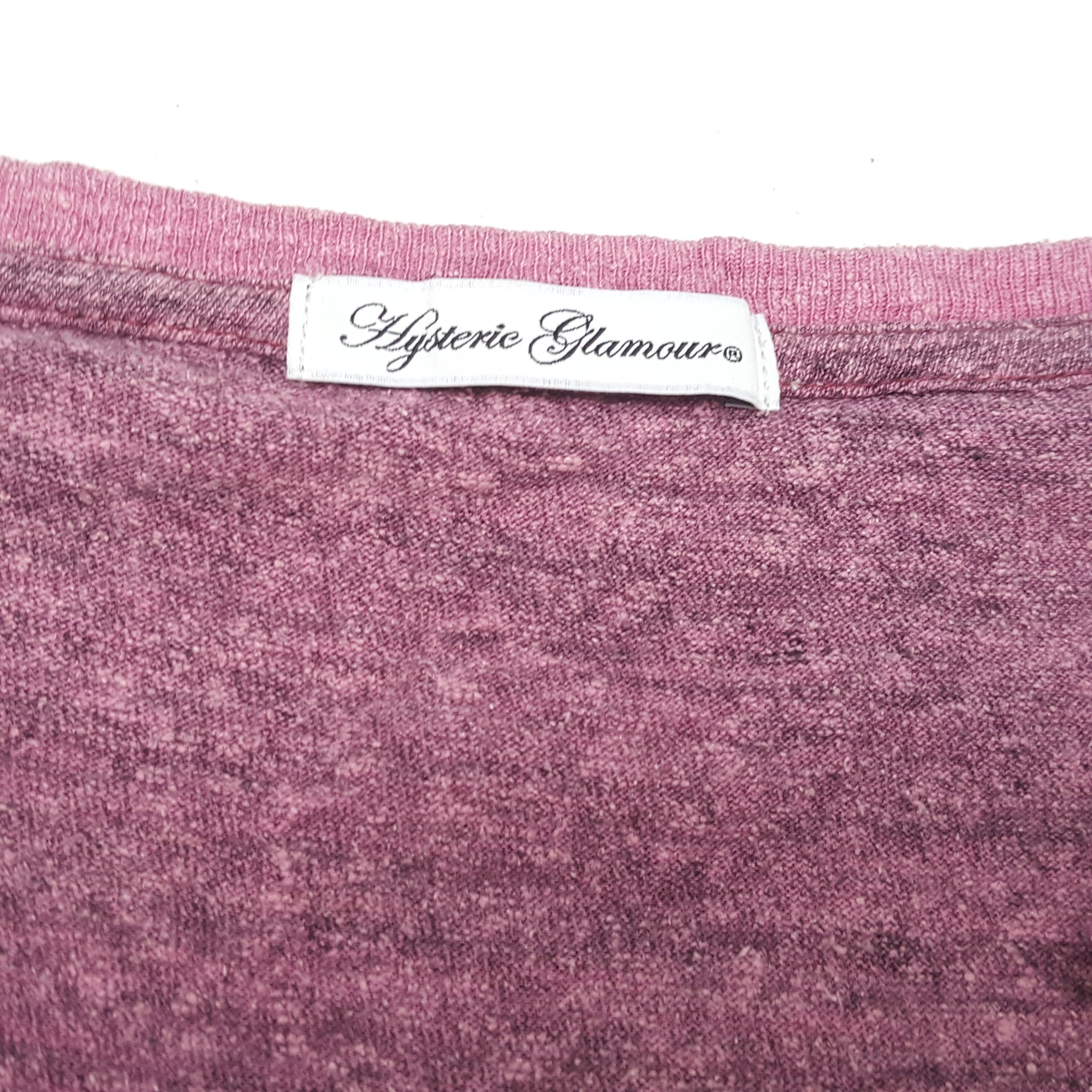 Hysteric Glamour × Japanese Brand Vintage HYSTERIC GLAMOUR Japanese Fashion Brand T-Shirts Size S / US 4 / IT 40 - 7 Thumbnail