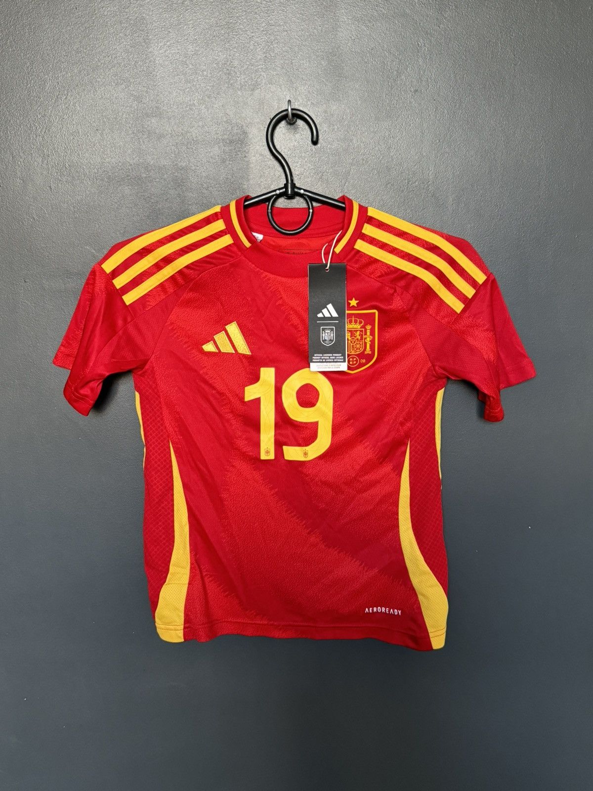 Adidas New KIDS Spain 24/25 Home Yamal Football Jersey T-Shirt Size US XS / EU 42 / 0 - 2 Thumbnail