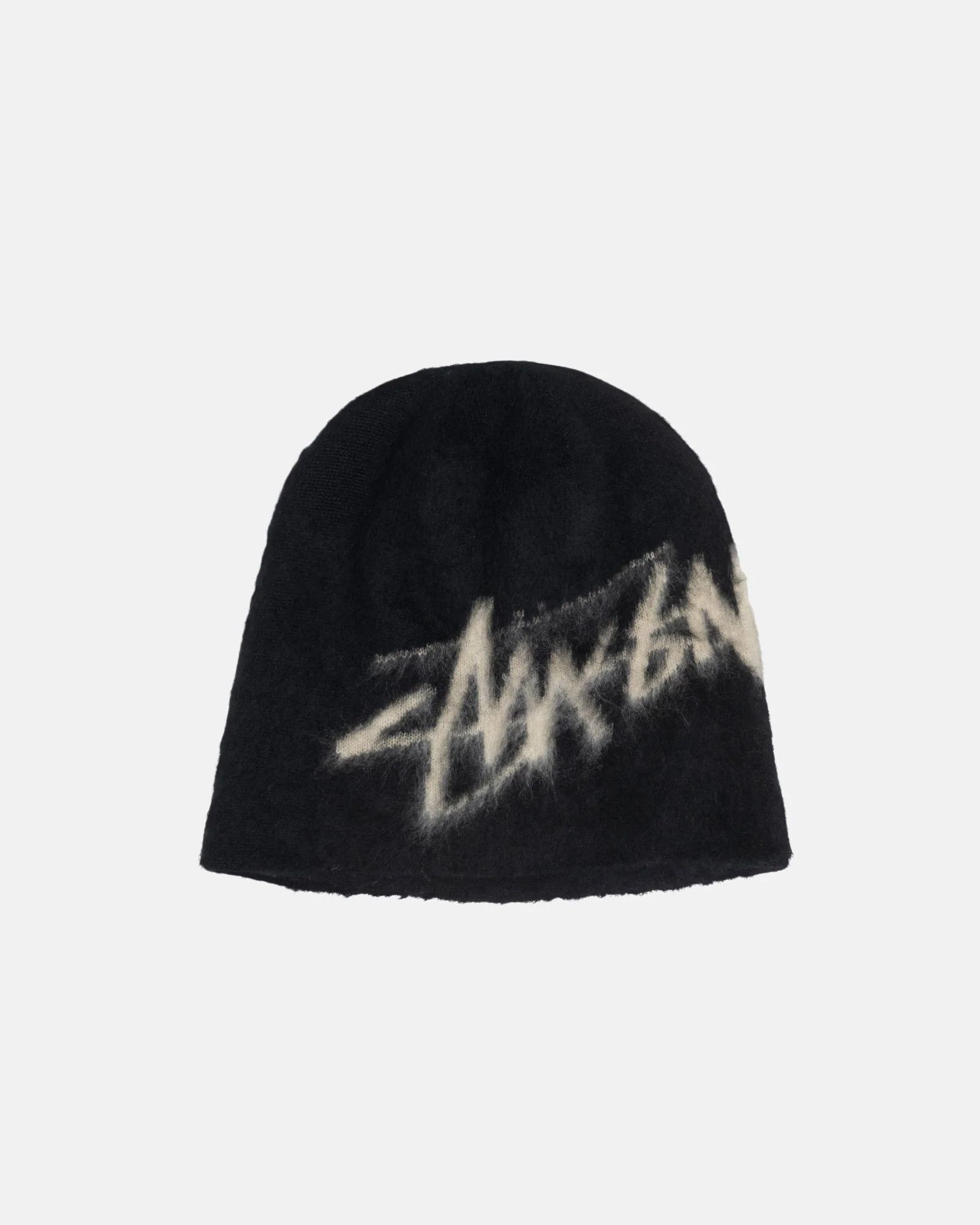 image of Stussy Skullcap Brushed Out Stock in Black, Men's