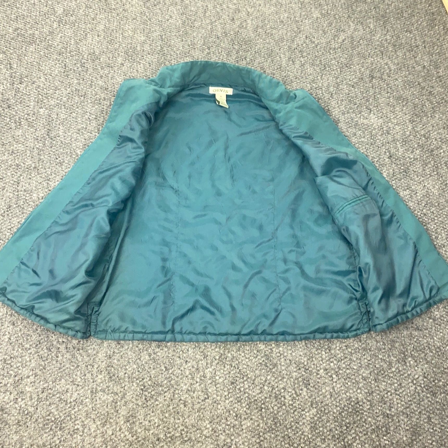 Orvis Orvis Quilted Vest Womens Medium Blue Full Zip Pockets High Neck - Vest, Orvis, Blue, Quilted, Full Zip, Pockets, Womens, M Size M / US 6-8 / IT 42-44 - 3 Thumbnail