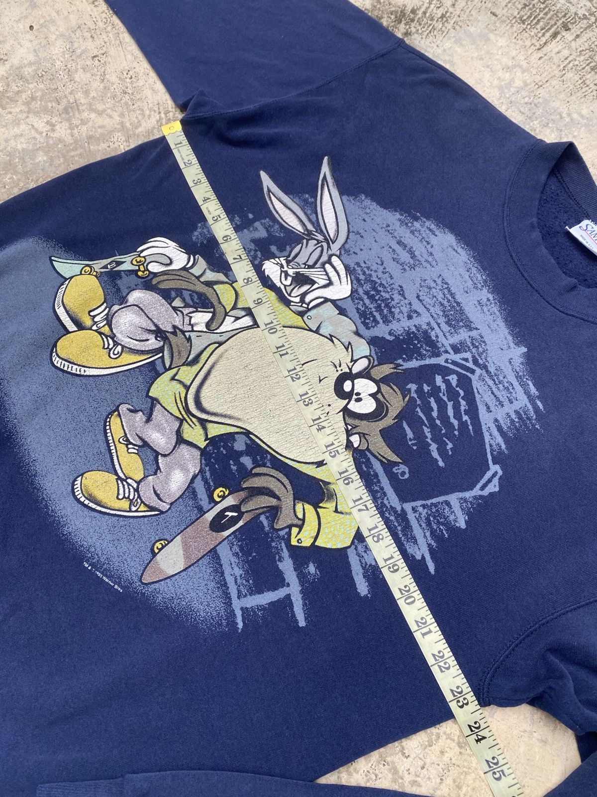 Vintage Vintage sweatshirt cartoon warner bros 1995 made USA Size US L / EU 52-54 / 3 - 8 Thumbnail