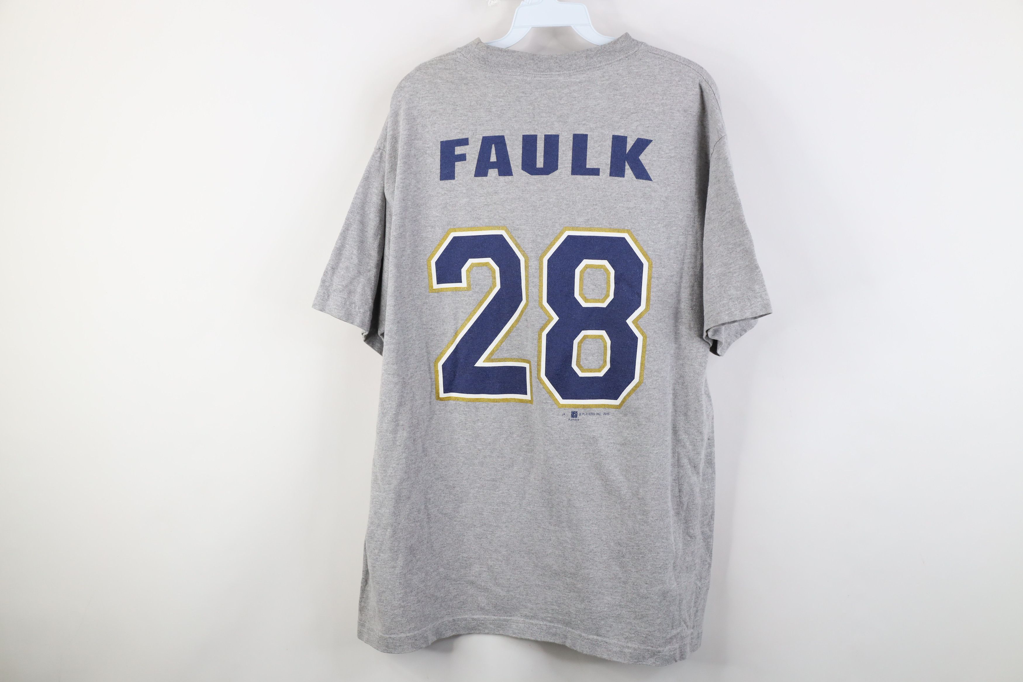 Vintage Vintage 90s Y2K Faulk St Louis Rams Football Jersey T-Shirt Size US L / EU 52-54 / 3 - 13 Thumbnail