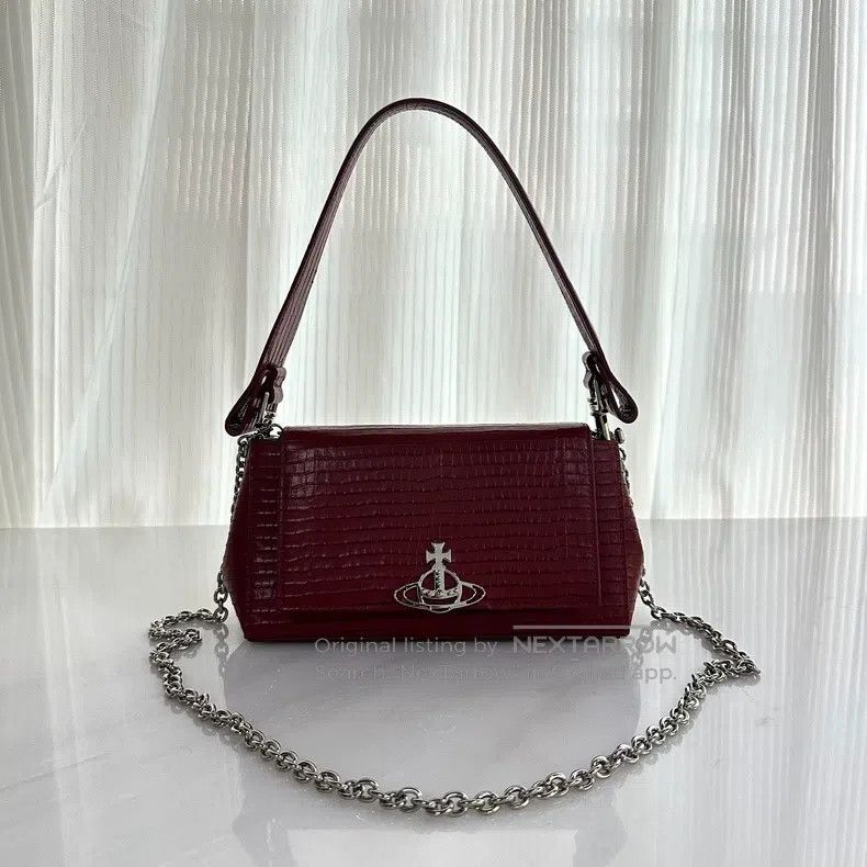 Vivienne Westwood Vivienne Westwood size os Medium-sized ladies' burgundy log Size ONE SIZE - 1 Thumbnail