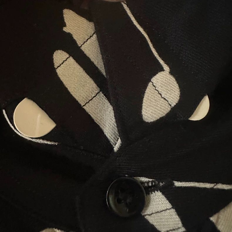 Saint Laurent Paris Saint Laurent Paris Saint Laurent Black Music Note Shirt-2 Size US S / EU 44-46 / 1 - 4 Thumbnail