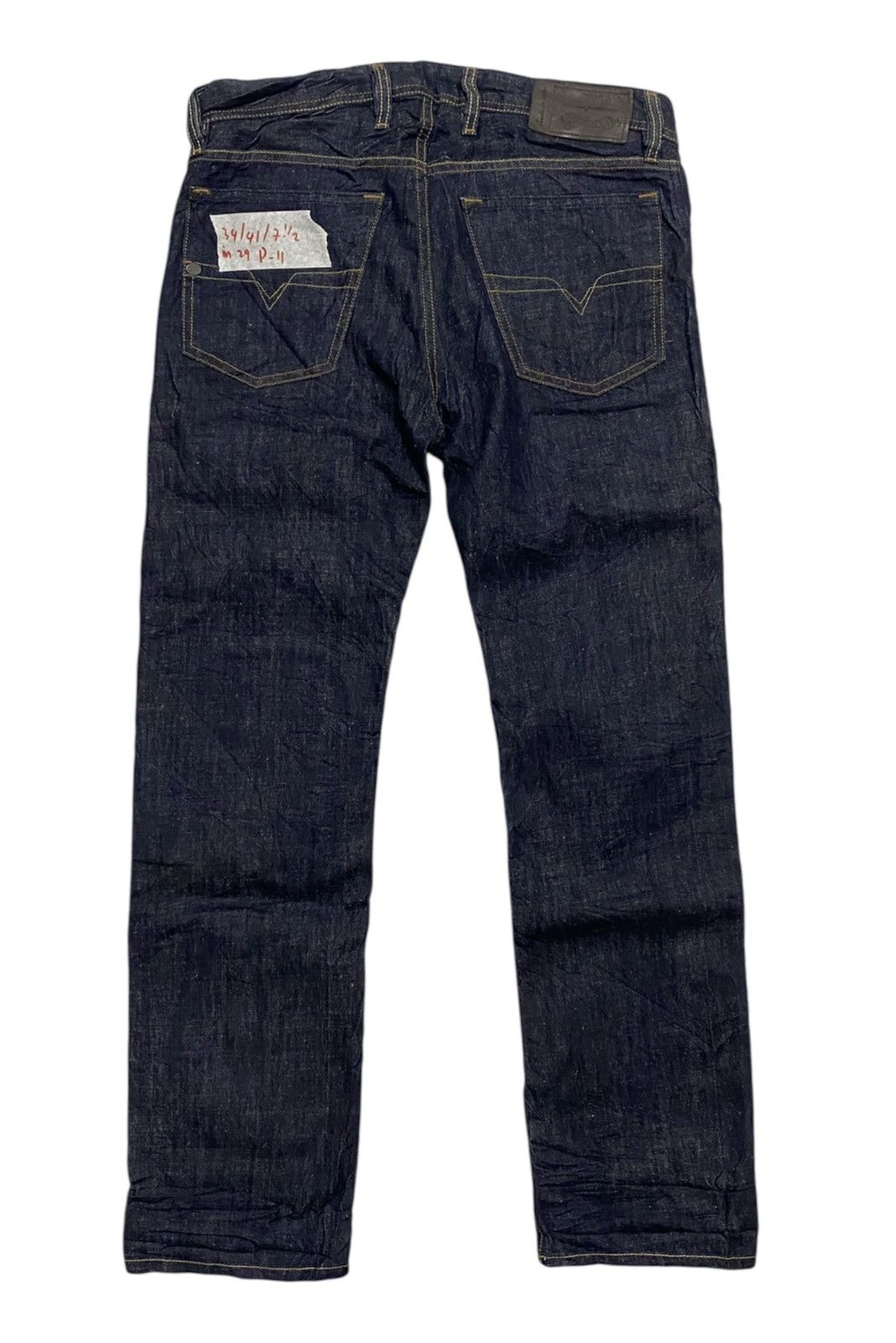 Diesel Diesel Regural Straight Denim Jeans Size US 34 / EU 50 - 3 Thumbnail