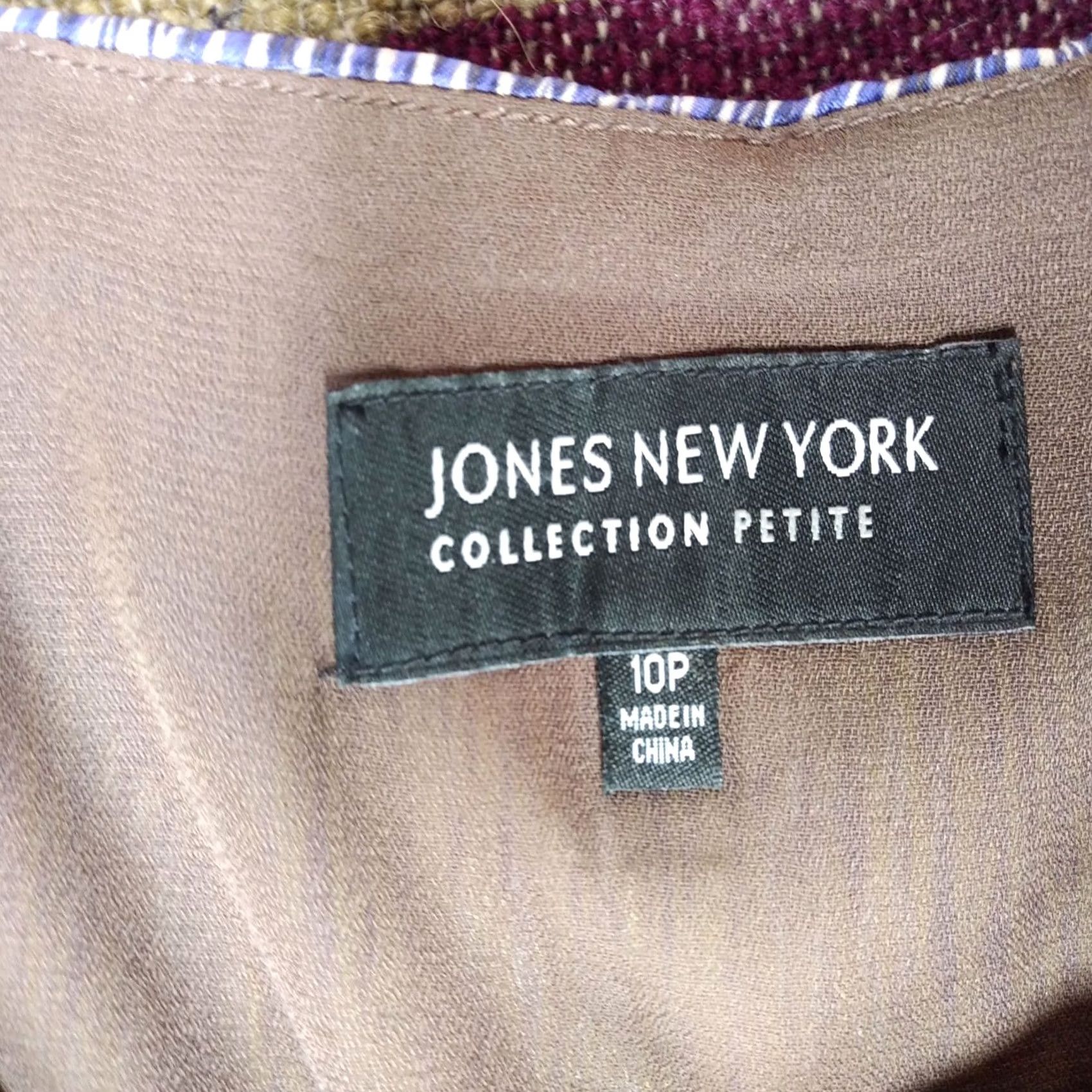 Jones New York Jones New York Collection Women's 10P Pleated Midi Skirt A-Line Multicolor Casual Size 32" / US 10 / IT 46 - 5 Thumbnail