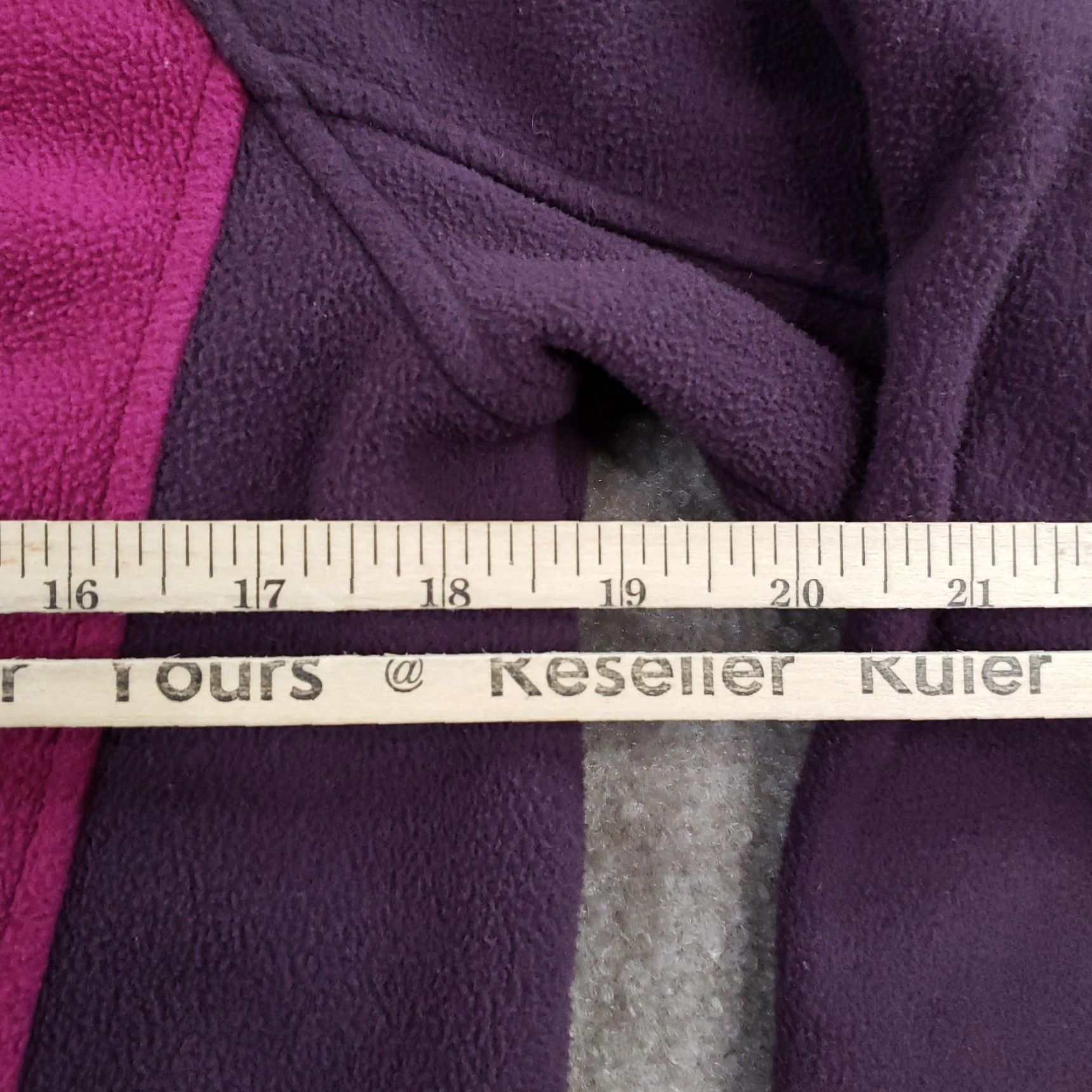 The North Face The North Face Jacket Womens Medium Pink Purple Fleece Full Zip Hiking Outdoors Size M / US 6-8 / IT 42-44 - 3 Thumbnail