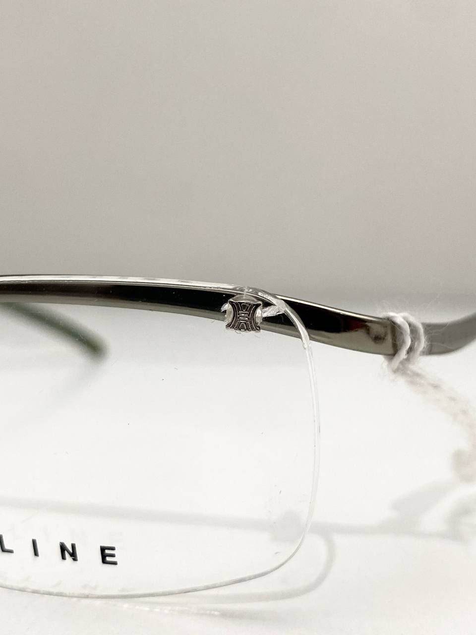 Celine Celine Logo Rimless Retro Square Vintage Eyeglasses Y2K Size ONE SIZE - 9 Thumbnail