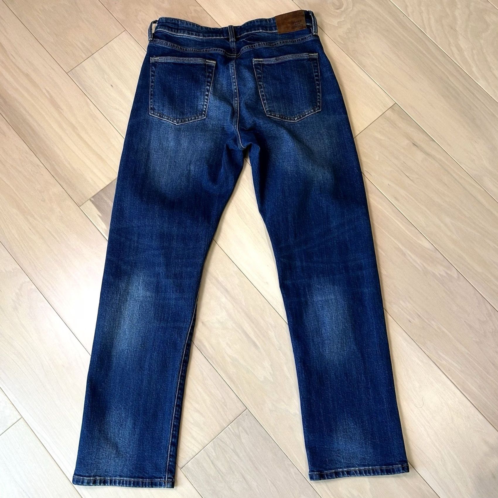 Flint And Tinder Flint & Tinder Classic Fit Selvedge Redline Denim Jean Mens 31x31 Size US 31 - 2 Thumbnail