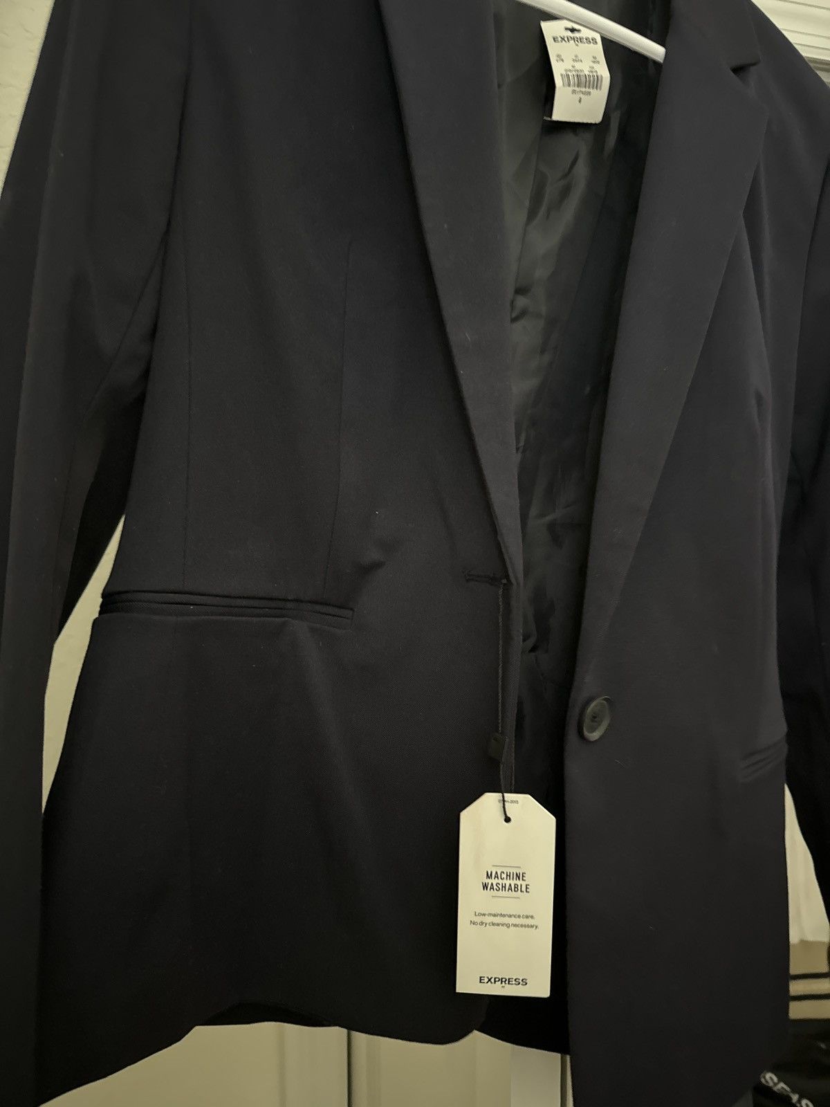 Express Blue blazer new with tags Size S / US 4 / IT 40 - 3 Thumbnail