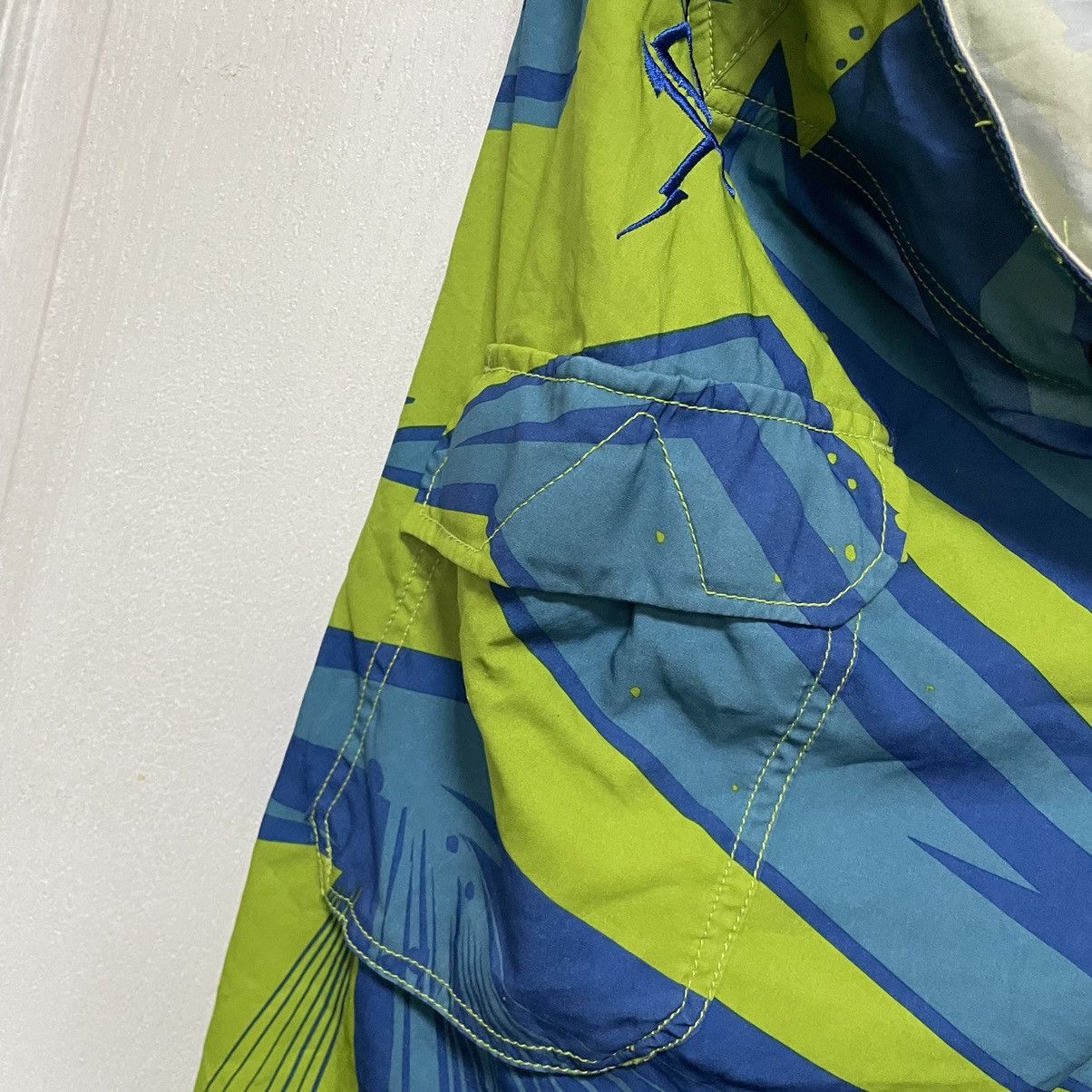 Fox Racing × Vintage 🏄 Vintage Fox racing board Shorts swim shorts Y2K surfing Size US 33 - 5 Thumbnail
