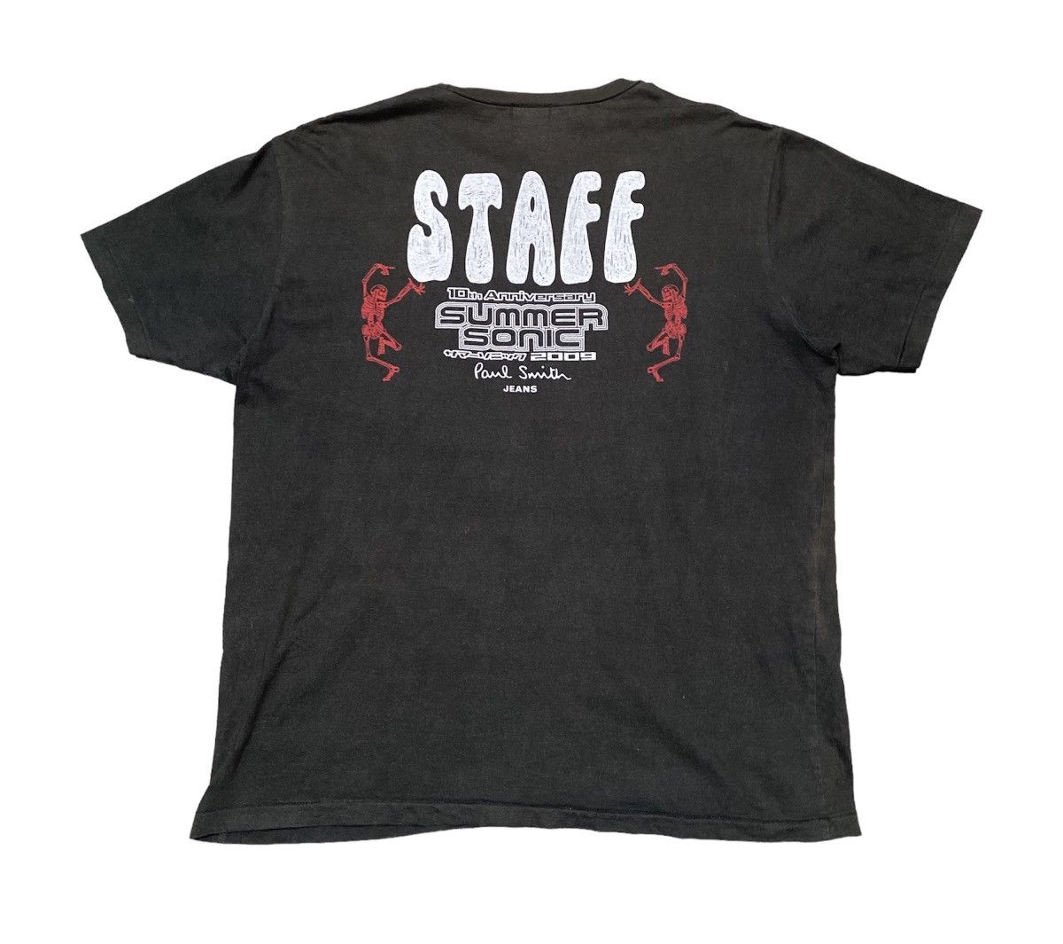 Band Tees × Paul Smith STAFF ONLY💥 PAUL SMITH SUMMER SONIC 10th ANNIVERSARY T SHIRT Size US XL / EU 56 / 4 - 2 Thumbnail