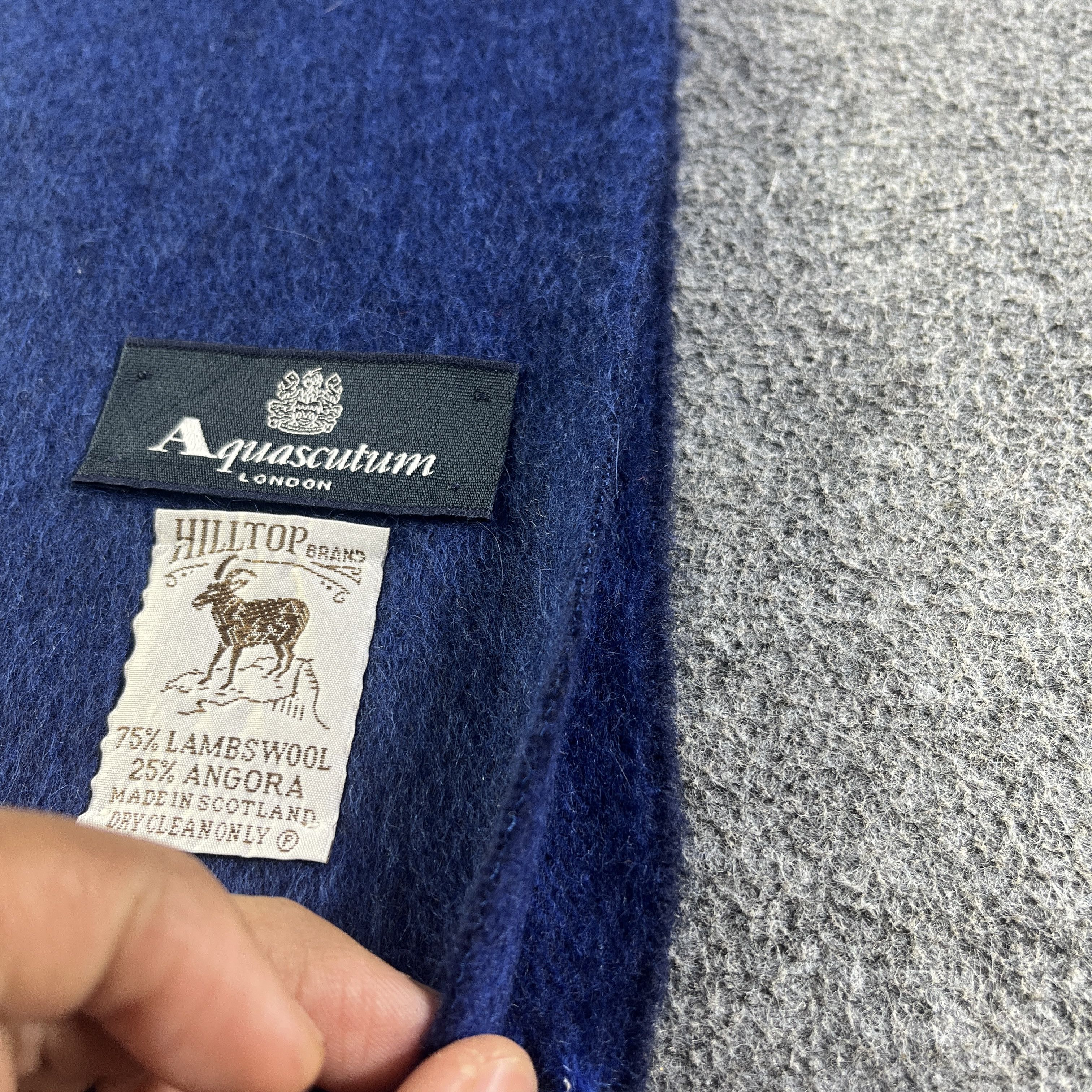 Aquascutum Aquasqutum Scarf / Muffler / Neckwear T1100 Size ONE SIZE - 8 Thumbnail