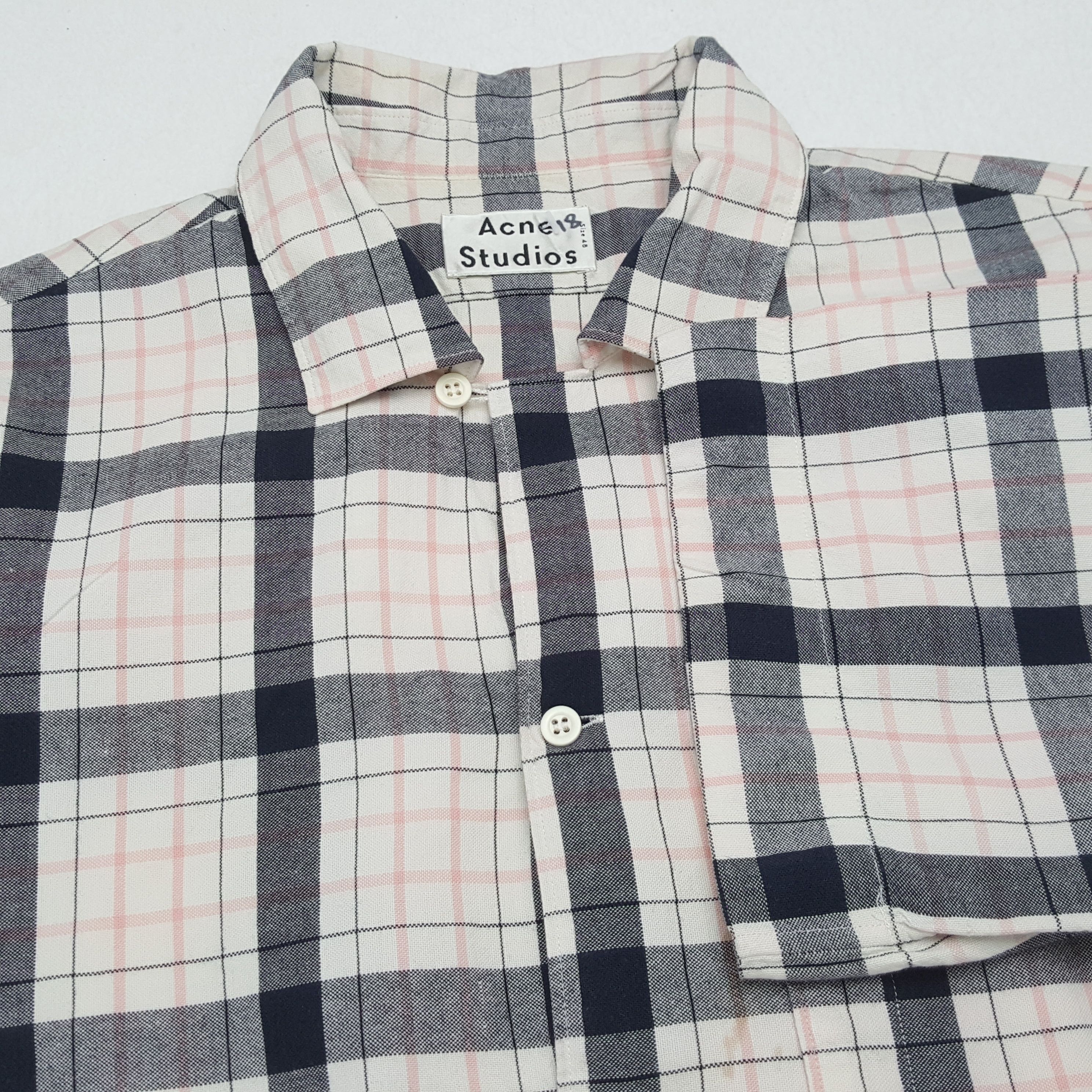 Acne Studios × Vintage ACNE STUDIOS Nice Design Fashion Style Casual Shirt Size US M / EU 48-50 / 2 - 5 Thumbnail