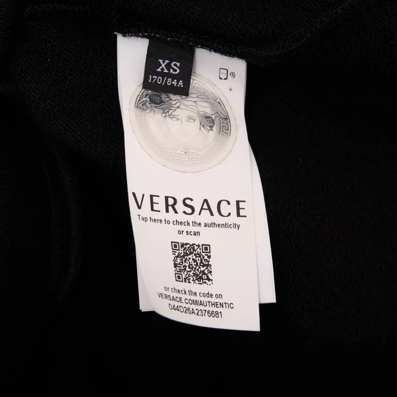 Versace Versace Main line black sweatshirt Size US XS / EU 42 / 0 - 6 Thumbnail