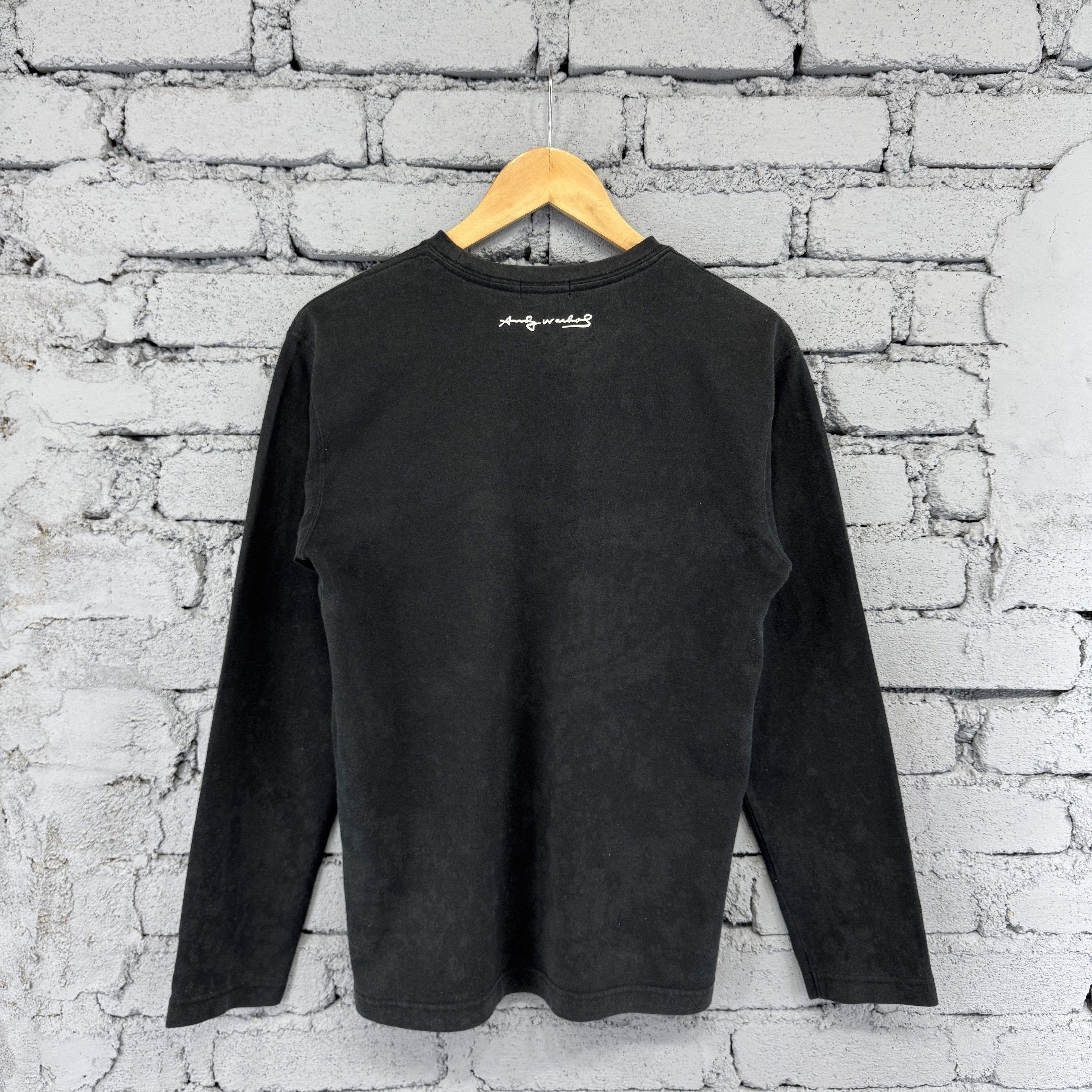 Andy Warhol Vintage 90s Andy Warhol Brillo Box long-sleeve Streetwear Size US S / EU 44-46 / 1 - 2 Thumbnail