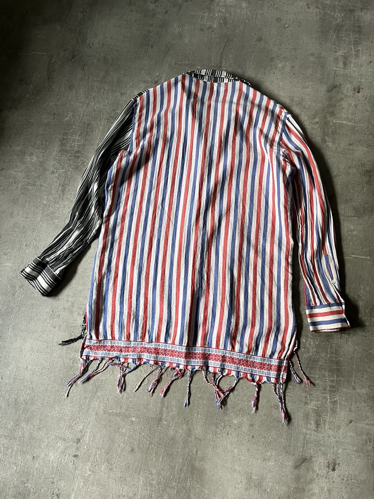 Loewe Loewe Paula’s striped shirt button up red blue white Size M / US 6-8 / IT 42-44 - 8 Thumbnail