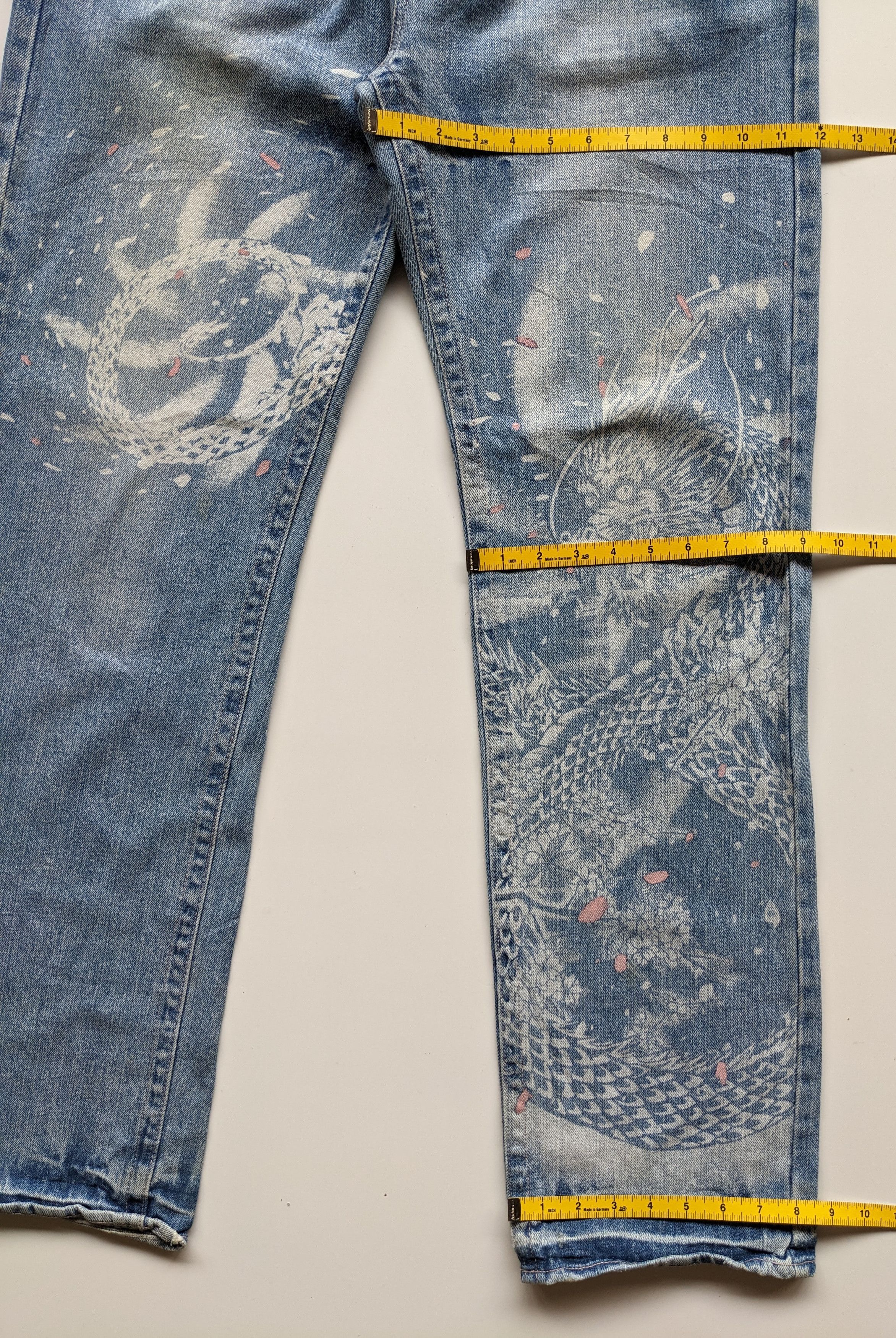 KURO × Le Grande Bleu (L.G.B.) × Tornado Mart Japanese dragon motif Size US 37 - 10 Thumbnail