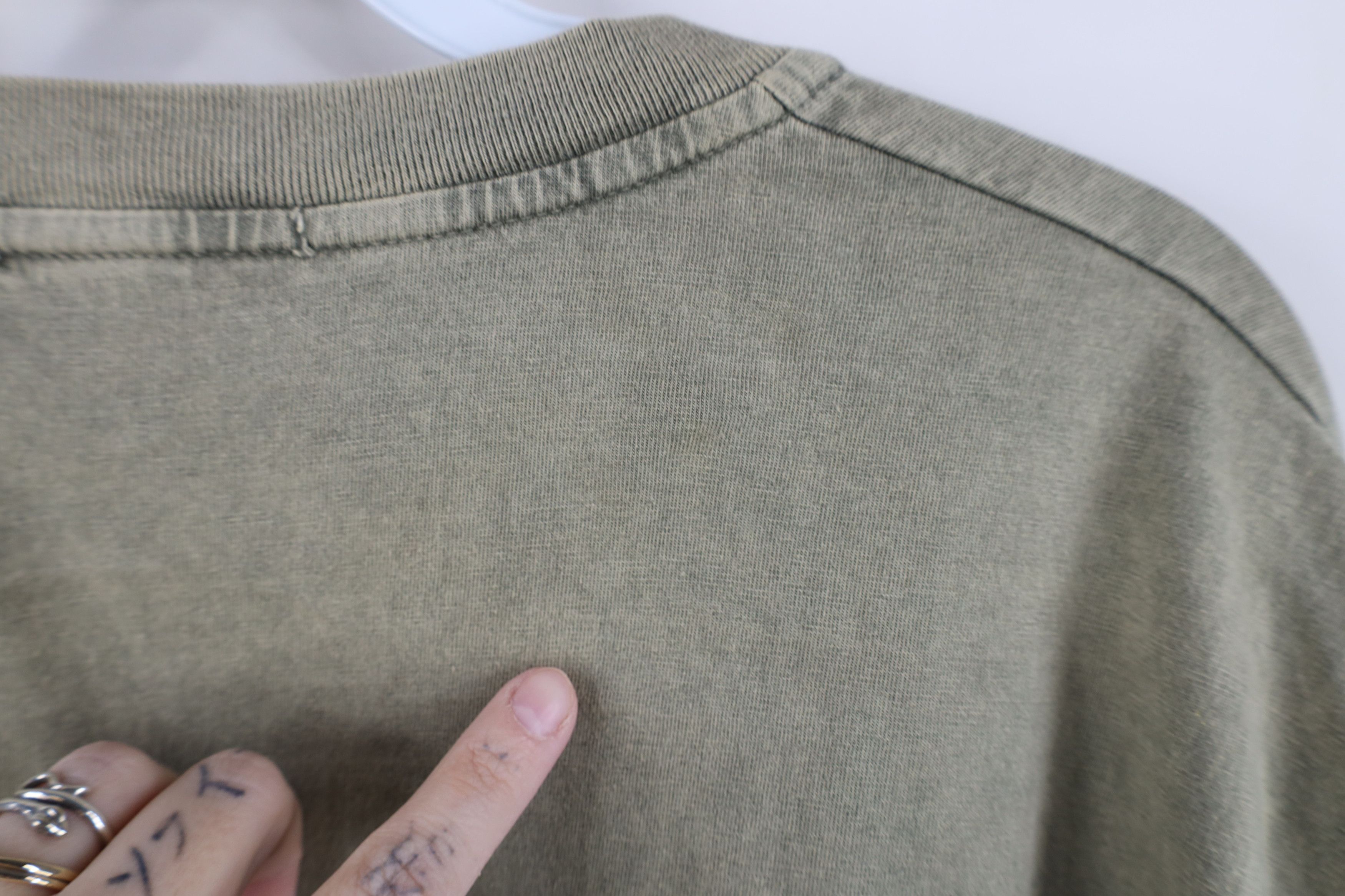 Vintage Vintage 90s Greece Spartan Helmet Henley T-Shirt Green Size US XXL / EU 58 / 5 - 12 Thumbnail