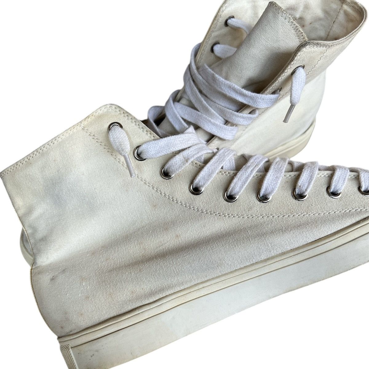 Ground Y Yohji Yamamoto Ground Y x Evangelion hi top sneaker 2015 Size US 10 / EU 43 - 11 Thumbnail