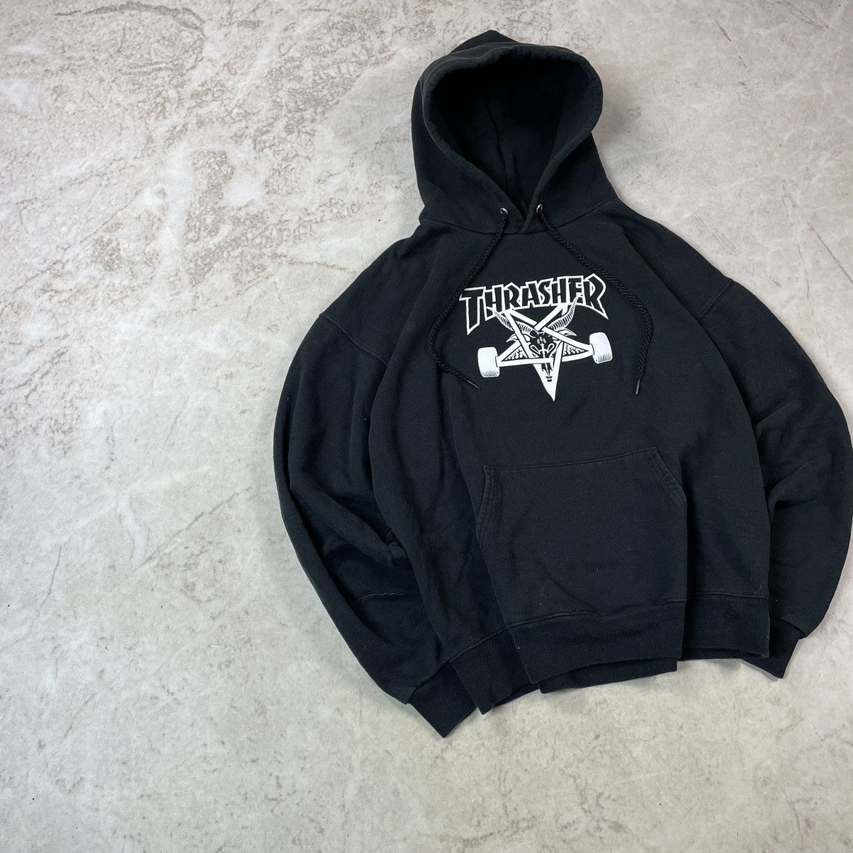 Thrasher × Vintage Vintage Thrasher OG Magazine SK8 Pentagram Goat Logo Hoodie Size US S / EU 44-46 / 1 - 4 Thumbnail
