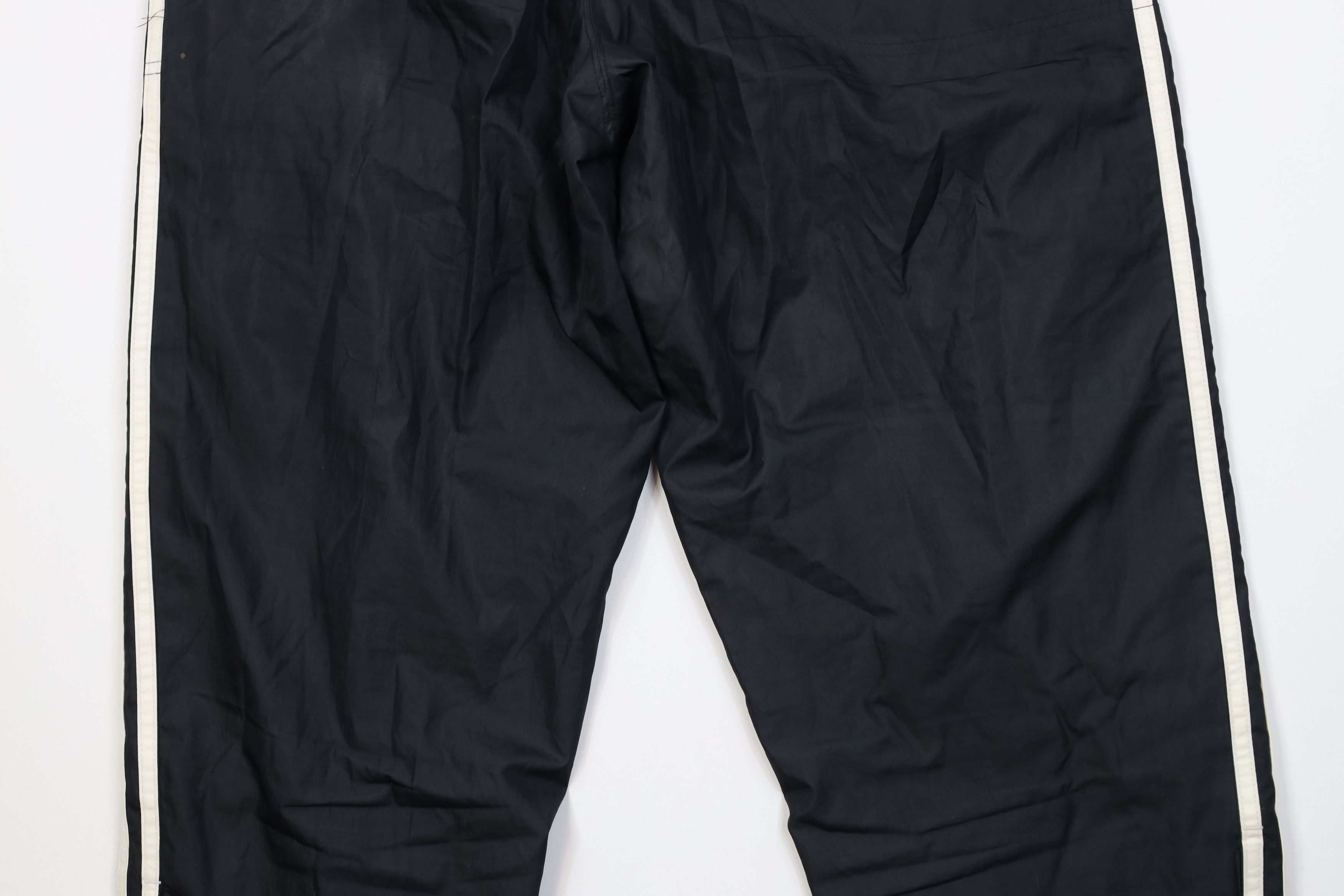 Adidas Vintage Y2K 2001 Adidas Striped Lined Windbreaker Pants Size US 32 / EU 48 - 12 Thumbnail