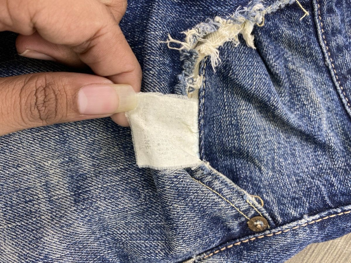 Sugar Cane 🇯🇵Vintage Sugar Cane 1947 Distressed Faded Selvedge Denim Size US 29 - 13 Thumbnail