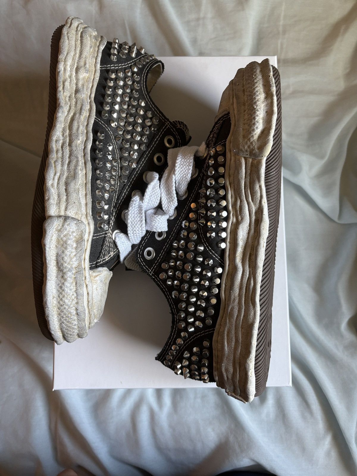 Maison MIHARA YASUHIRO Maison Mihara studed sneakers Size US 8 / EU 41 - 3 Thumbnail