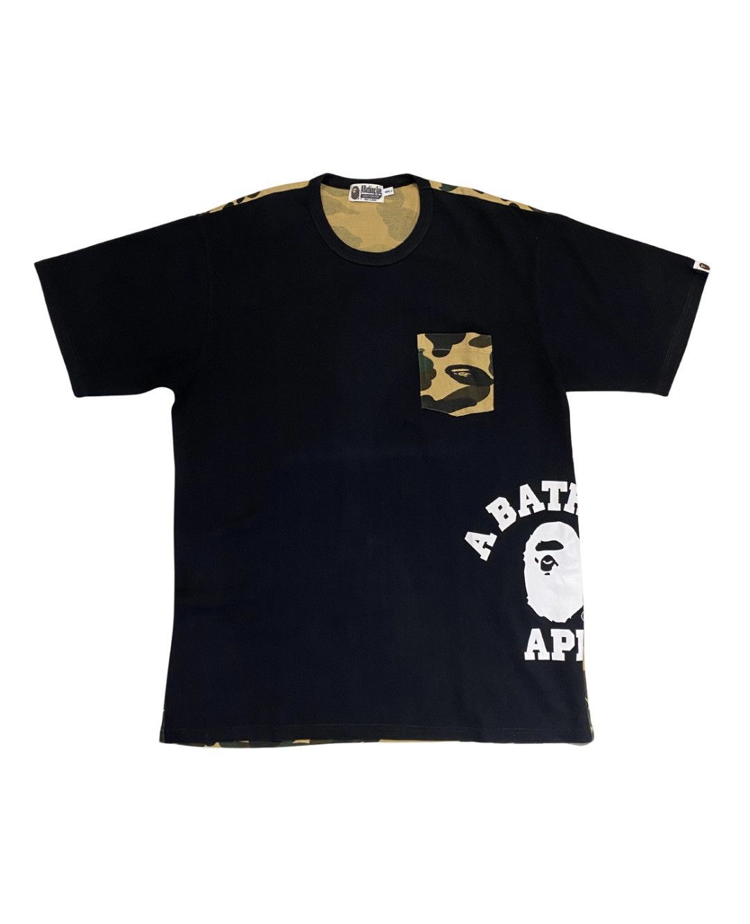 Bape Bape 1st Camo College Pocket Tee Size US XXL / EU 58 / 5 - 1 Thumbnail