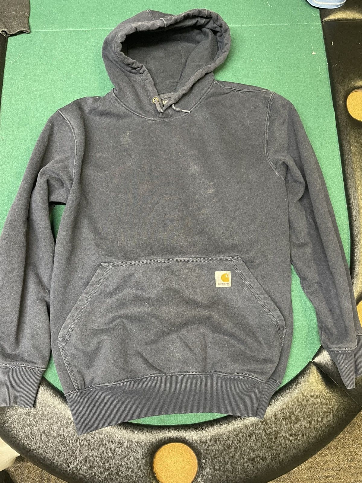 Carhartt Carhartt Rain Defender Loose Fit Hoodie – Navy - M Size US M / EU 48-50 / 2 - 1 Thumbnail