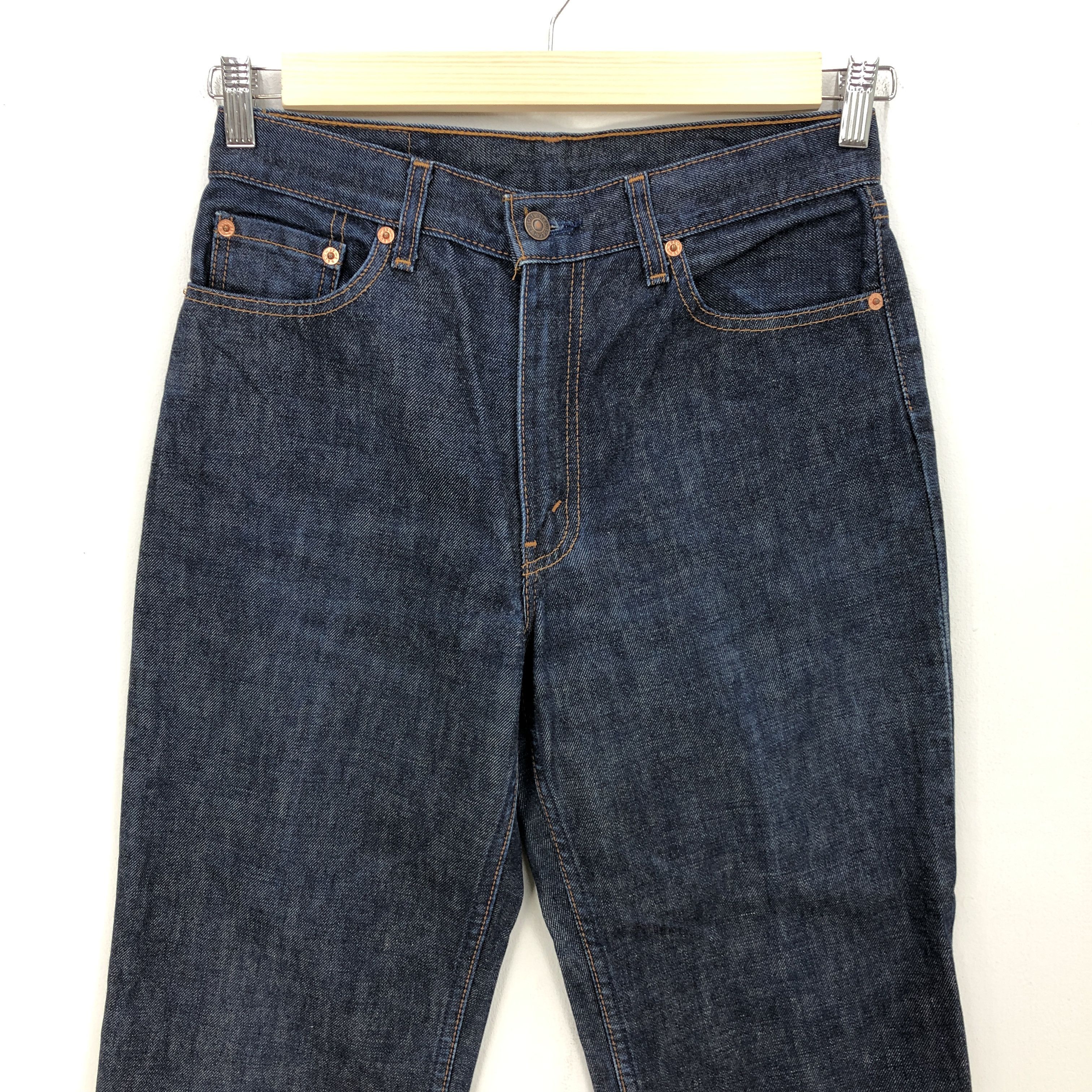 Levi's Vintage Levi's Jeans Levis Baggy Denim Dark Blue Levis Pants Size US 30 / EU 46 - 3 Thumbnail