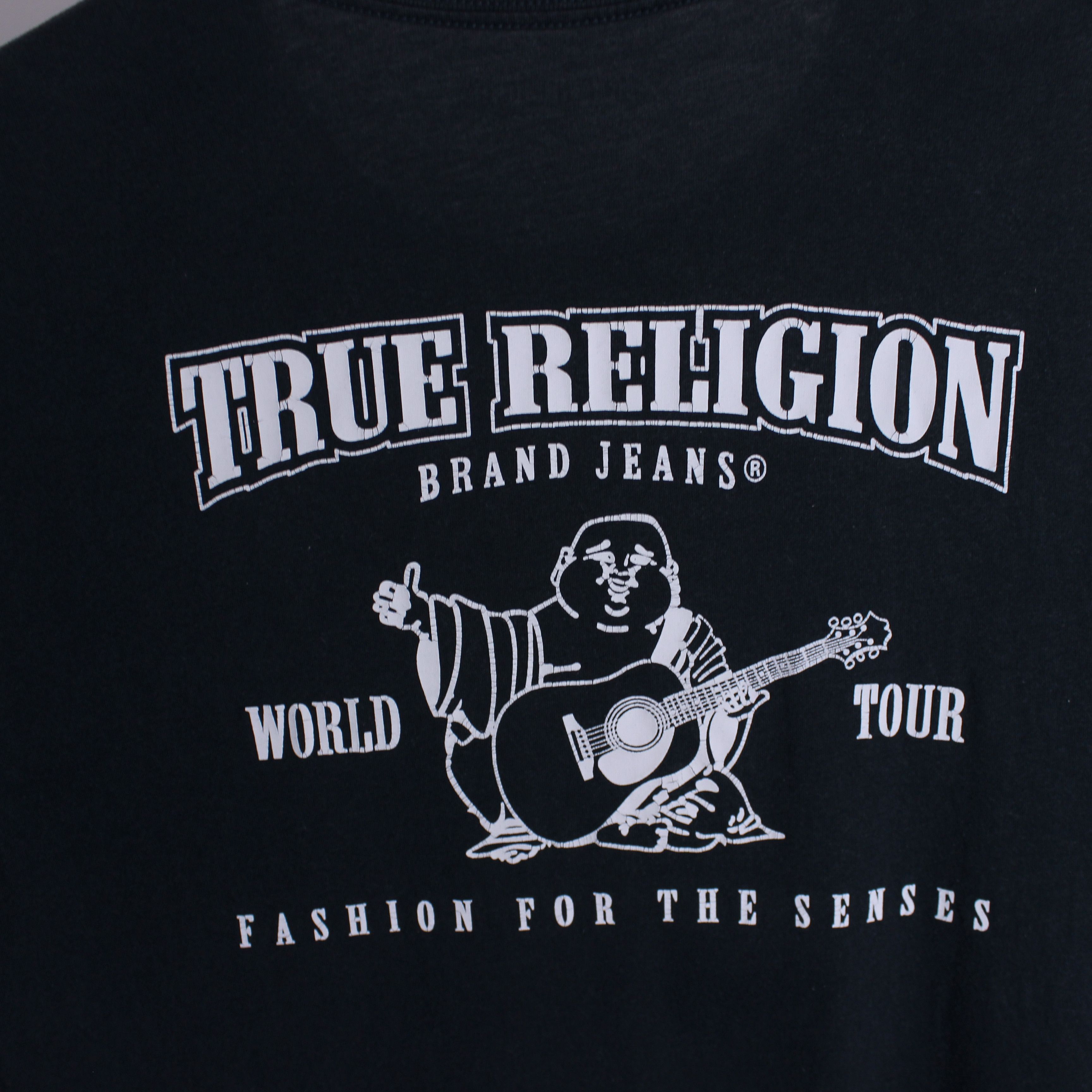 True Religion True Religion t shirt men cotton M big logo Size US M / EU 48-50 / 2 - 3 Thumbnail