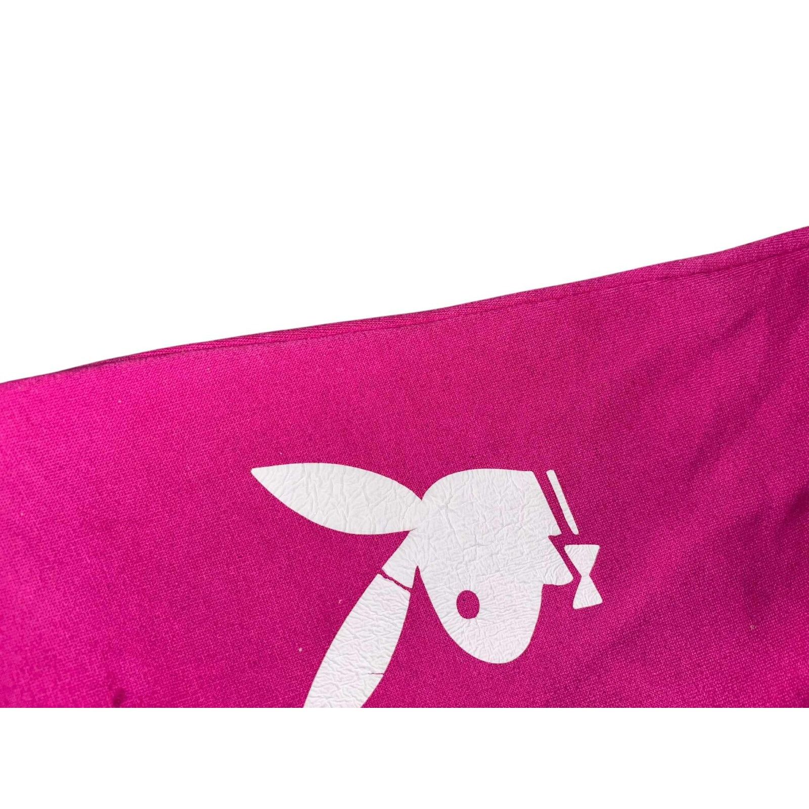 Other Pink/Purple Playboy Bunny Sweatpants Joggers Drawstring Med Size 28" / US 6 / IT 42 - 4 Thumbnail