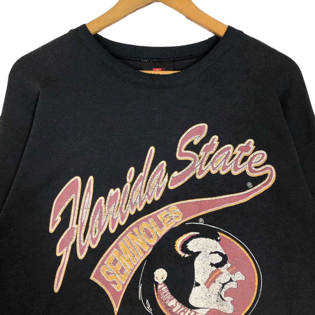 NCAA Vintage 90s Florida State University Seminoles Sweatshirt Size US L / EU 52-54 / 3 - 5 Thumbnail