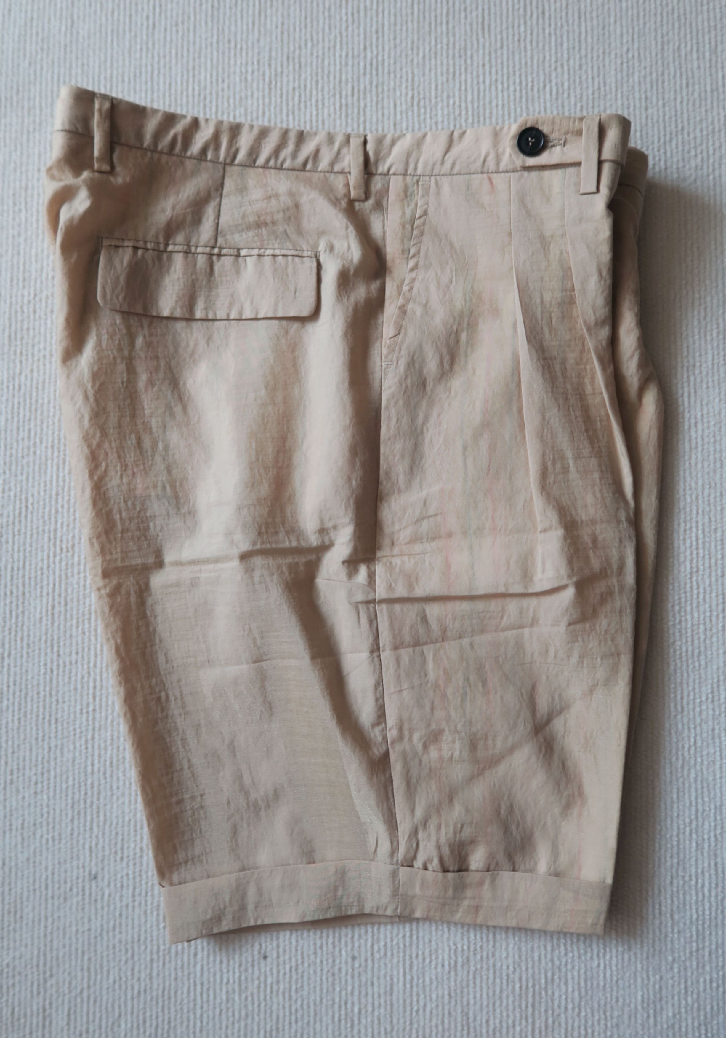 Emiliano Rinaldi Emiliano Rinaldi Italy “Paoi Groom” Two-Tone Tailored Shorts Size US 36 / EU 52 - 10 Thumbnail