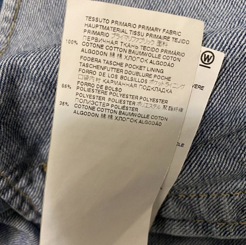 Dsquared2 Dsquared2 Dan Distressed White Paint Wash Jean Jacket Size US M / EU 48-50 / 2 - 11 Thumbnail
